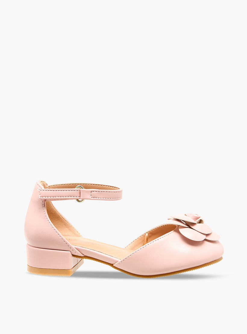 حذاء بحزام على الكاحل وكعب سميك للبنات من سيليست-girls-shoes-sandals-image-3