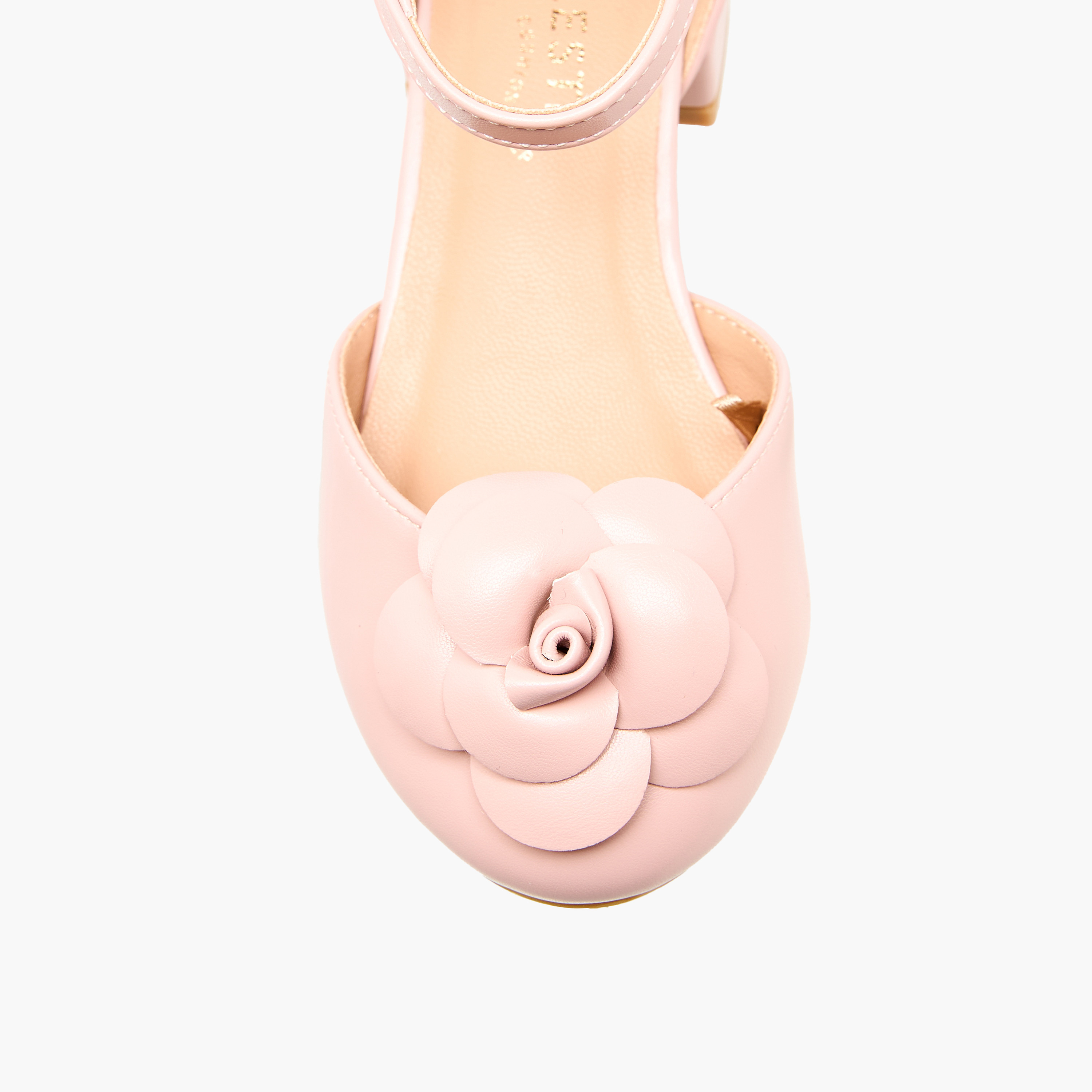 حذاء بحزام على الكاحل وكعب سميك للبنات من سيليست-girls-shoes-sandals-image-4