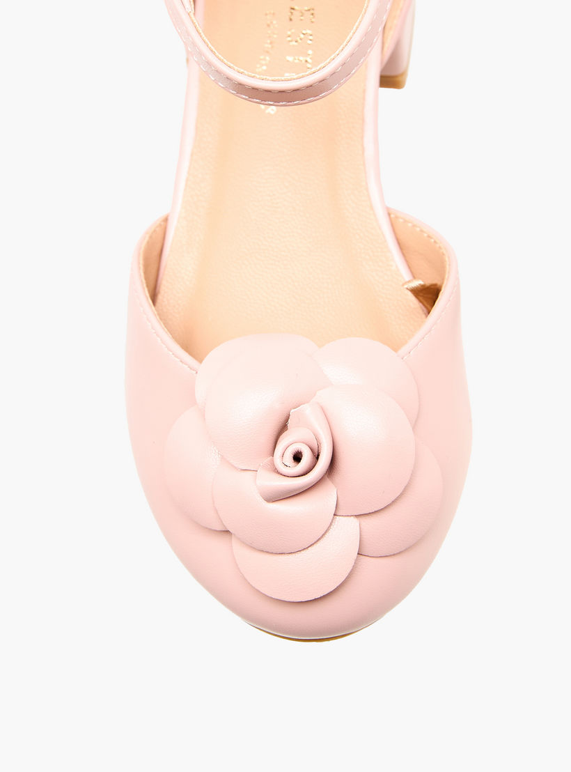 حذاء بحزام على الكاحل وكعب سميك للبنات من سيليست-girls-shoes-sandals-image-4