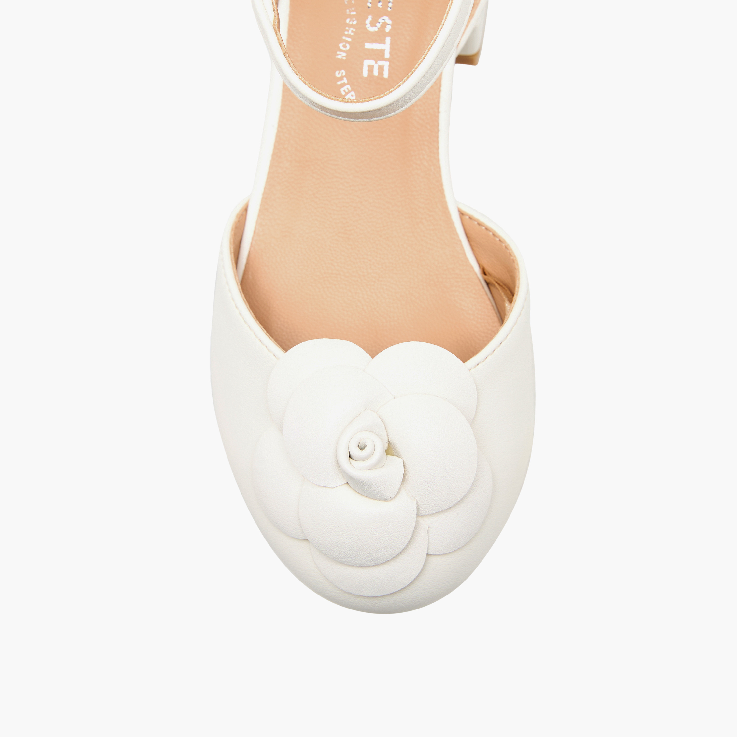 حذاء بحزام على الكاحل وكعب سميك للبنات من سيليست-girls-shoes-sandals-image-4