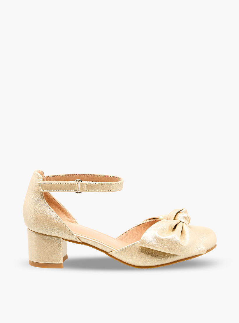 حذاء بحزام على الكاحل وكعب سميك للبنات من سيليست-girls-shoes-sandals-image-3