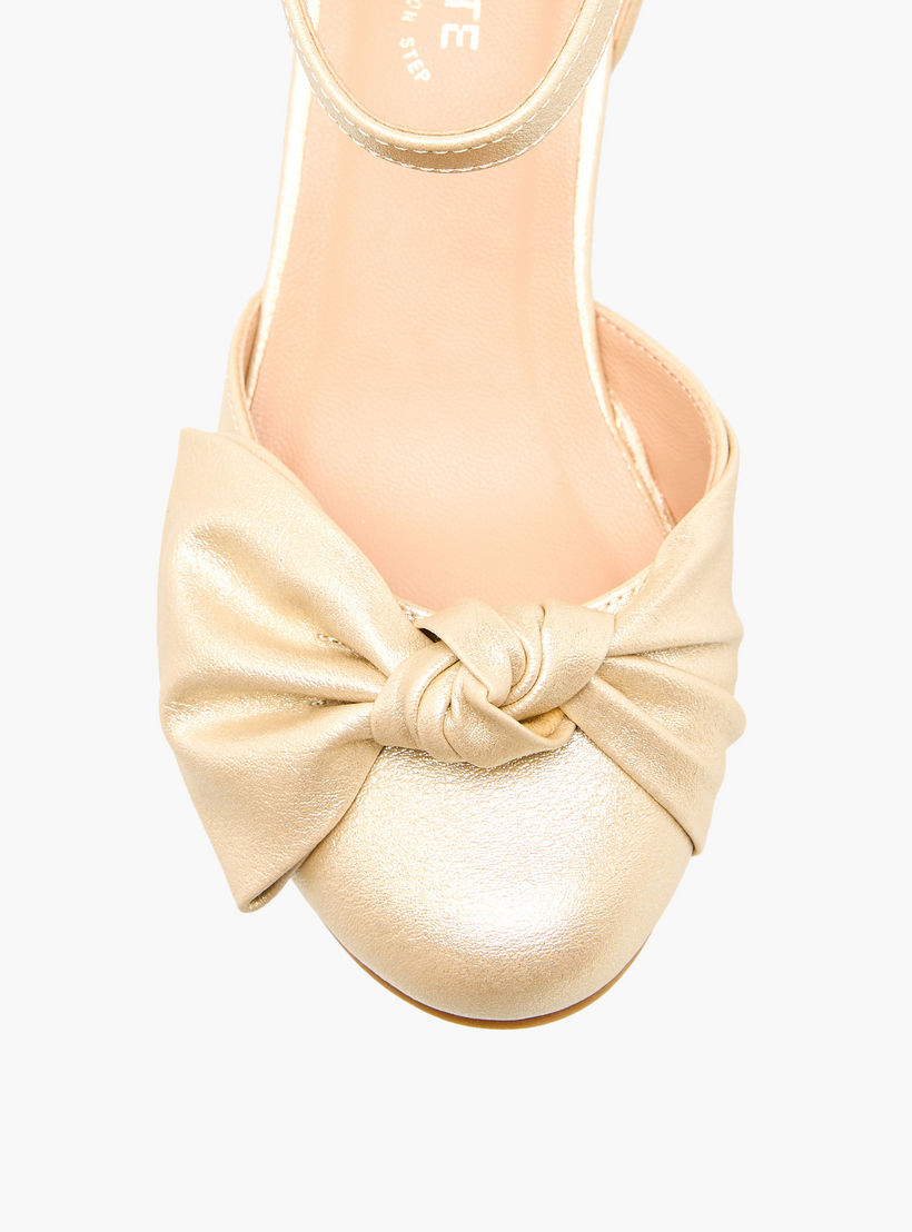 حذاء بحزام على الكاحل وكعب سميك للبنات من سيليست-girls-shoes-sandals-image-4