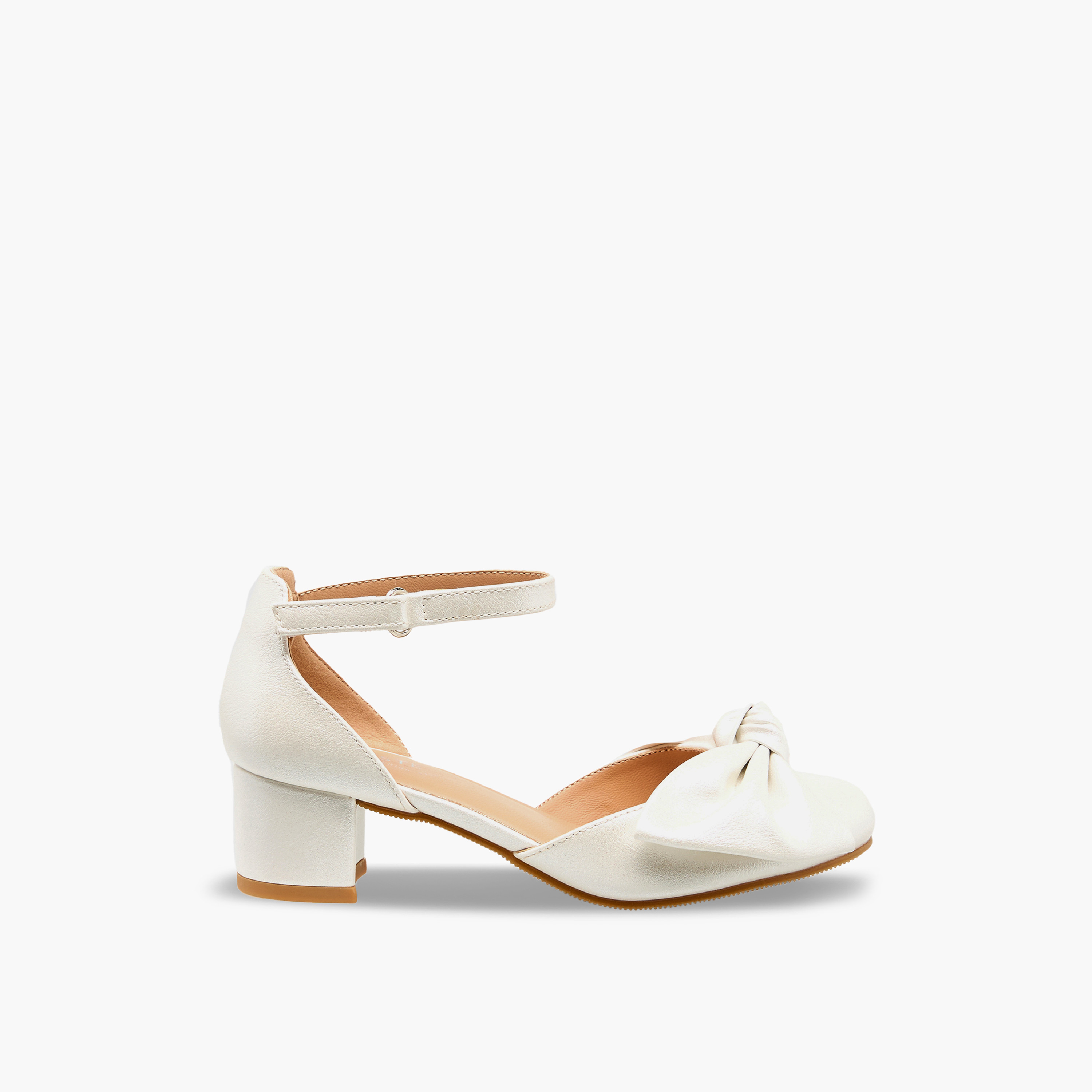Celeste Girls Block Heel Ankle Strap Shoes-girls-shoes-sandals-image-3