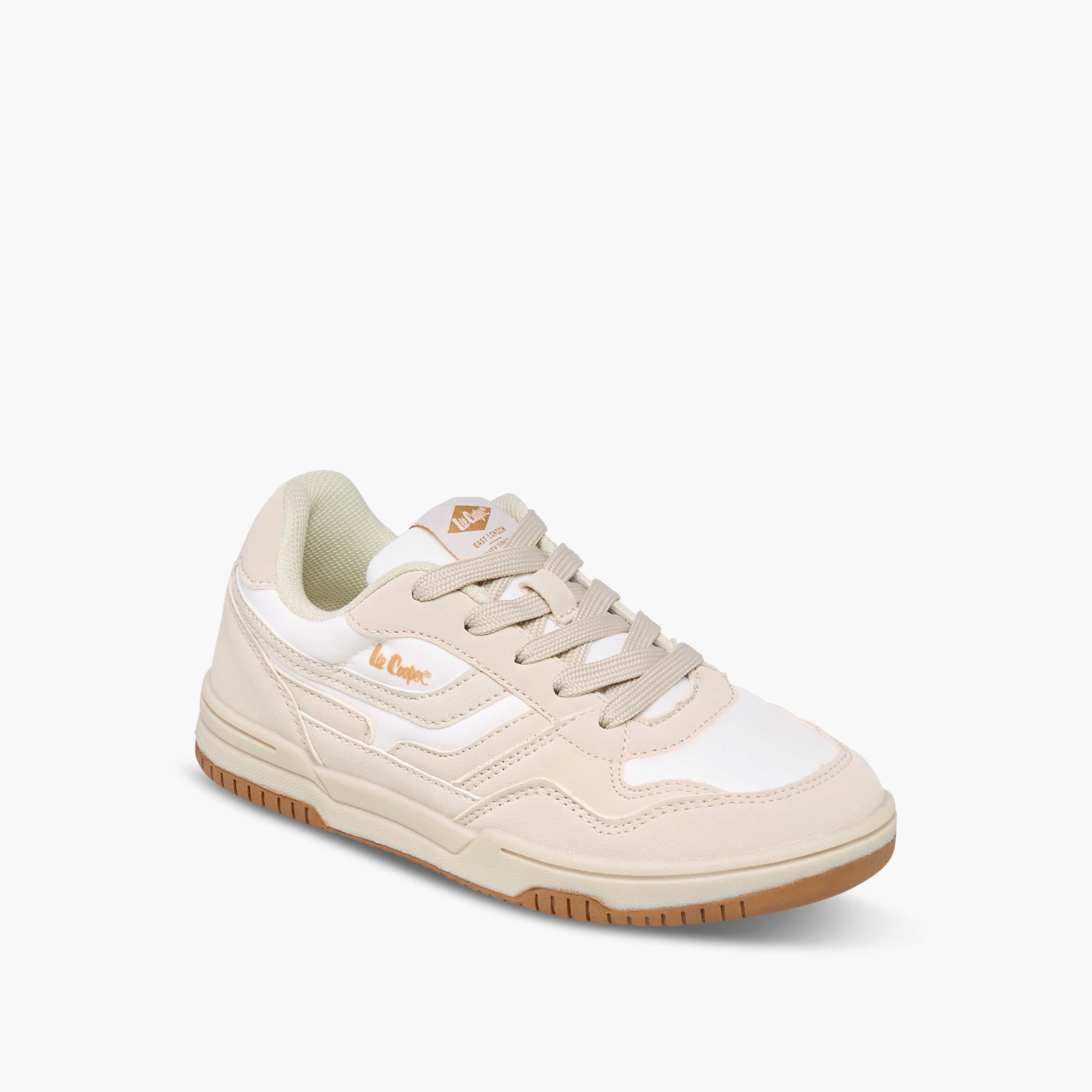 Lee Cooper Boys' Panelled Sneakers with Lace-Up Closure-boys-shoes-sneakers-image-2