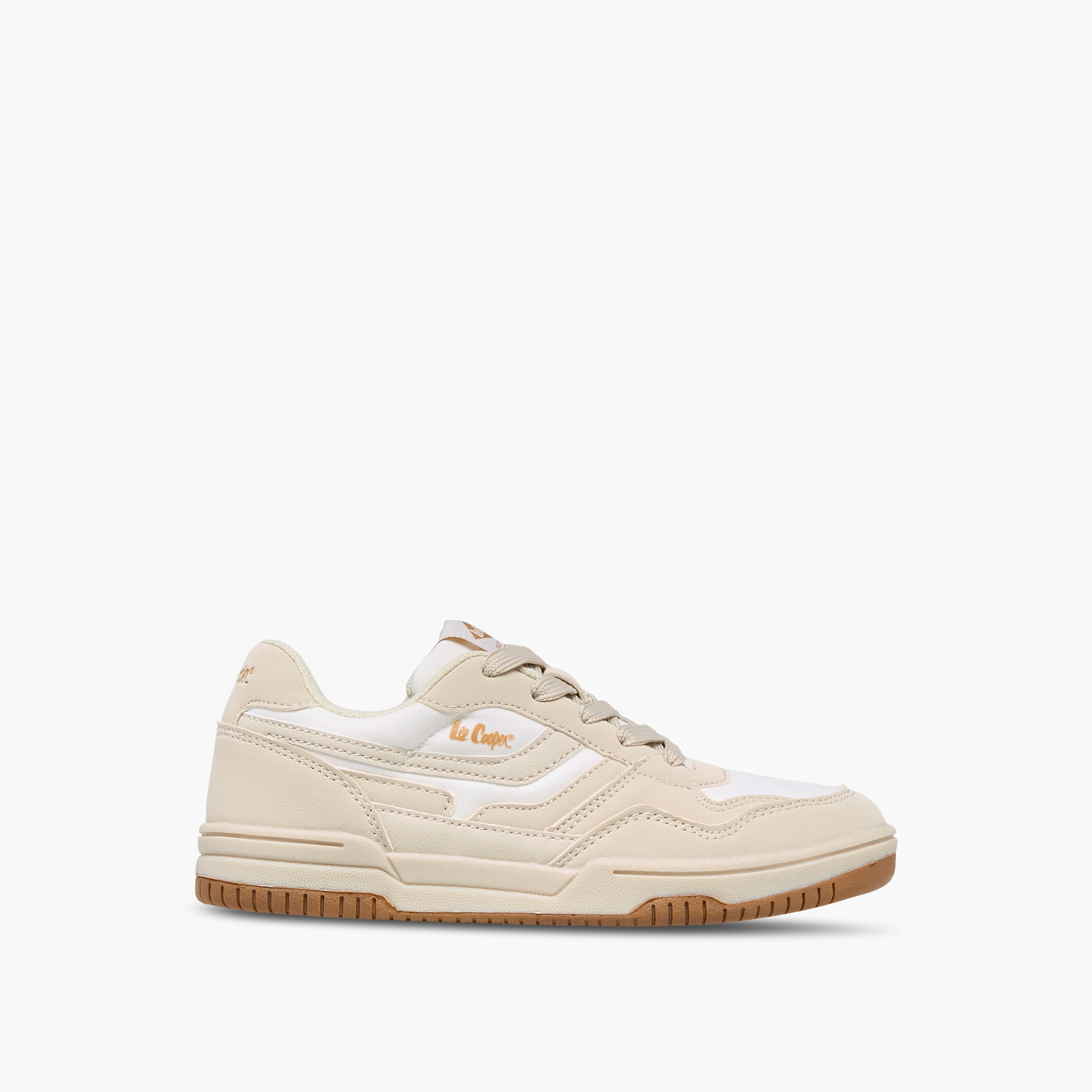 Lee Cooper Boys' Panelled Sneakers with Lace-Up Closure-boys-shoes-sneakers-image-3