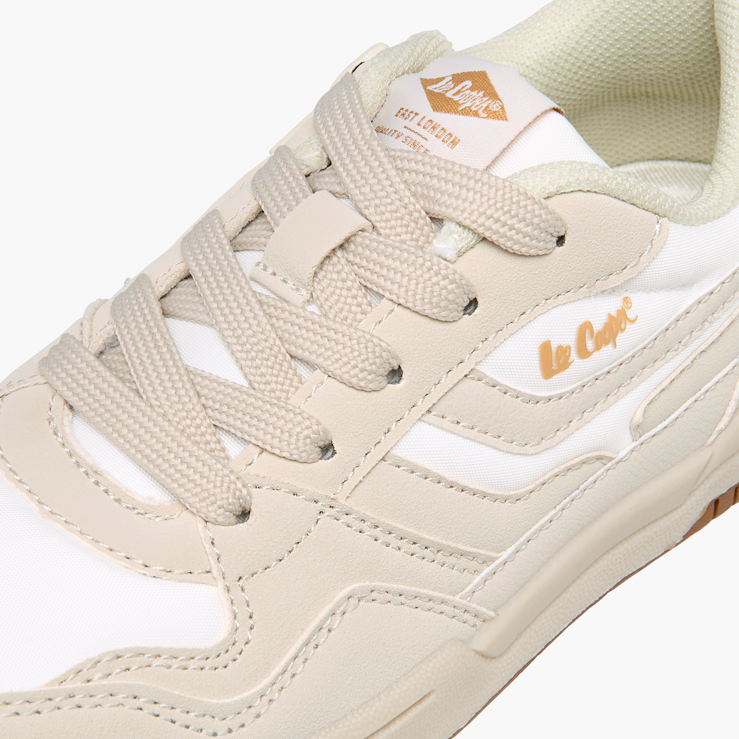 Lee Cooper Boys' Panelled Sneakers with Lace-Up Closure-boys-shoes-sneakers-image-4