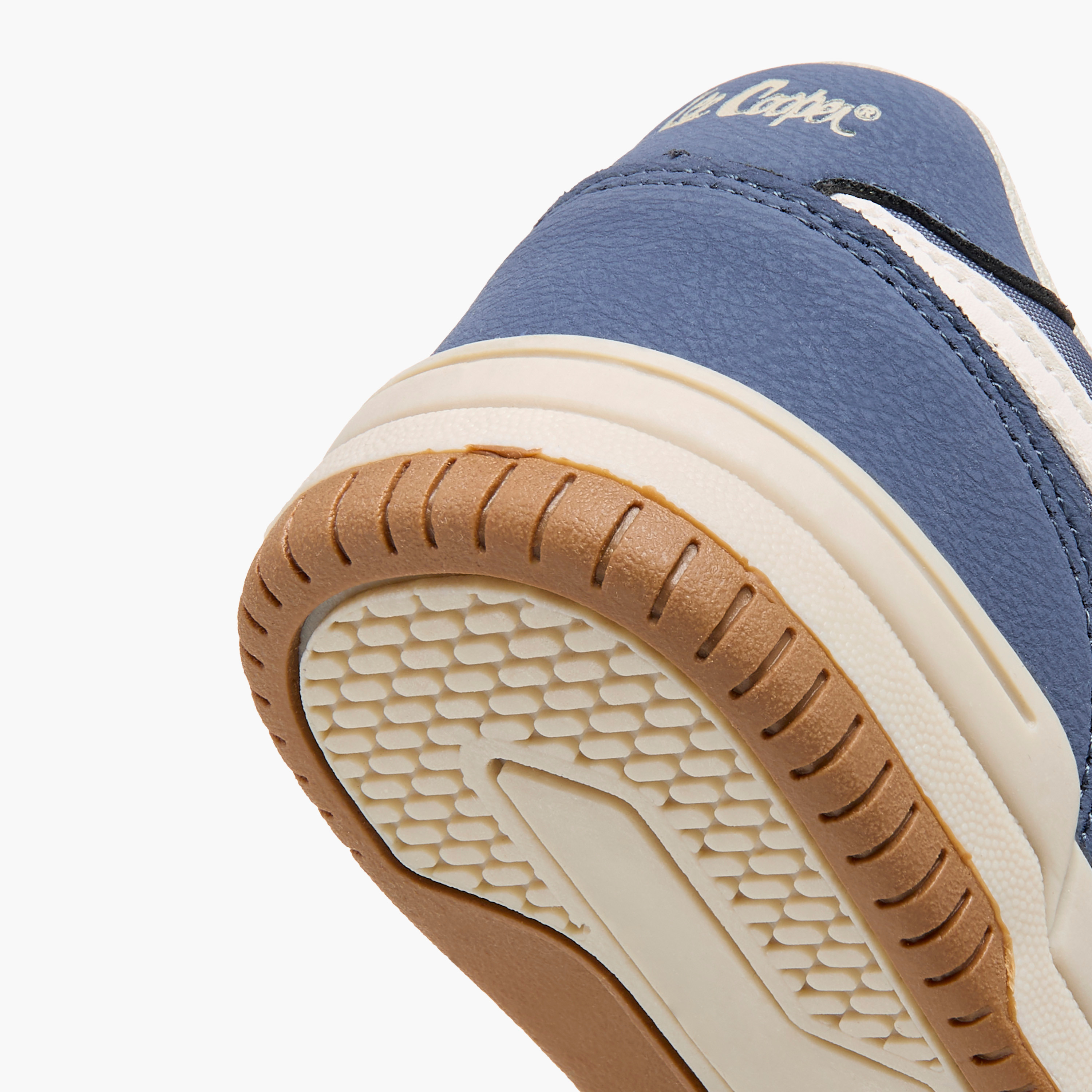 Lee Cooper Boys' Panelled Sneakers with Lace-Up Closure-boys-shoes-sneakers-image-5