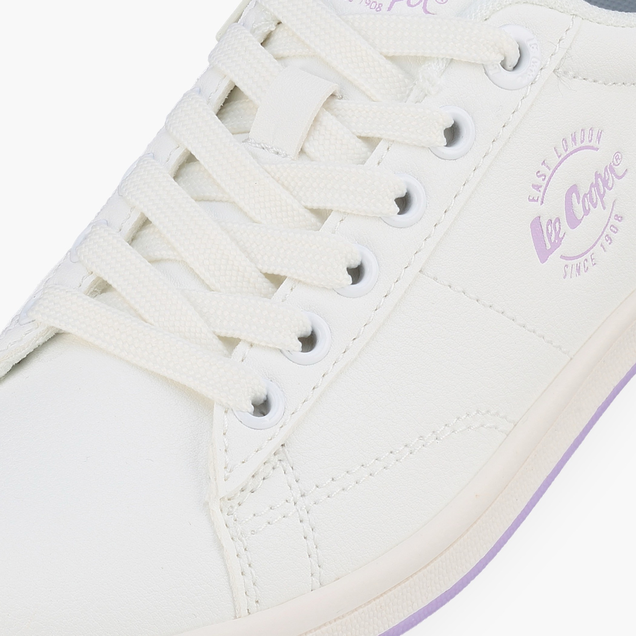Lee Cooper Girls Lace-Up Ankle Sneakers-girls-shoes-sneakers-image-4