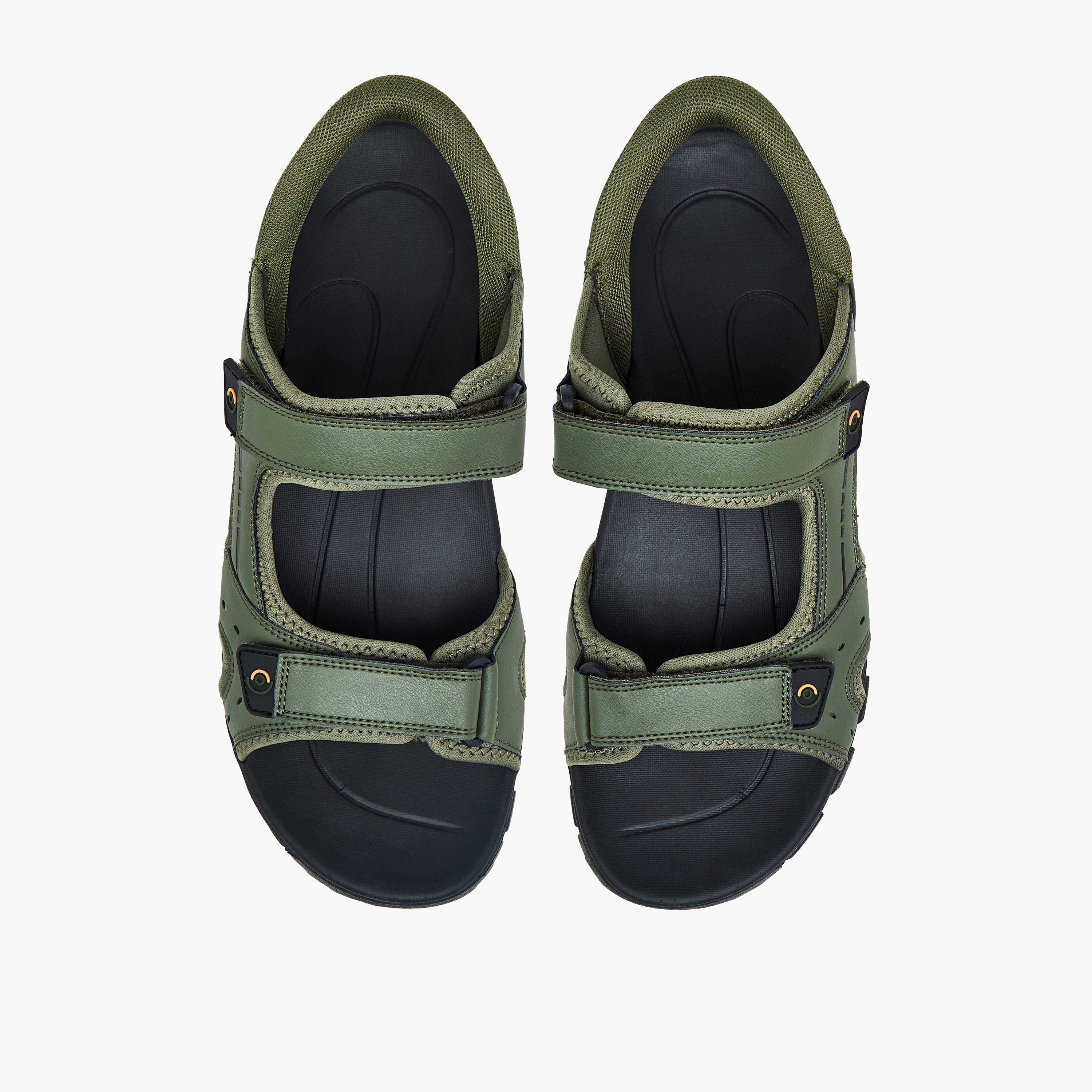 صندل مريح بشريط إغلاق لاصق للرجال من لو كونفورت-men-shoes-sandals-image-1