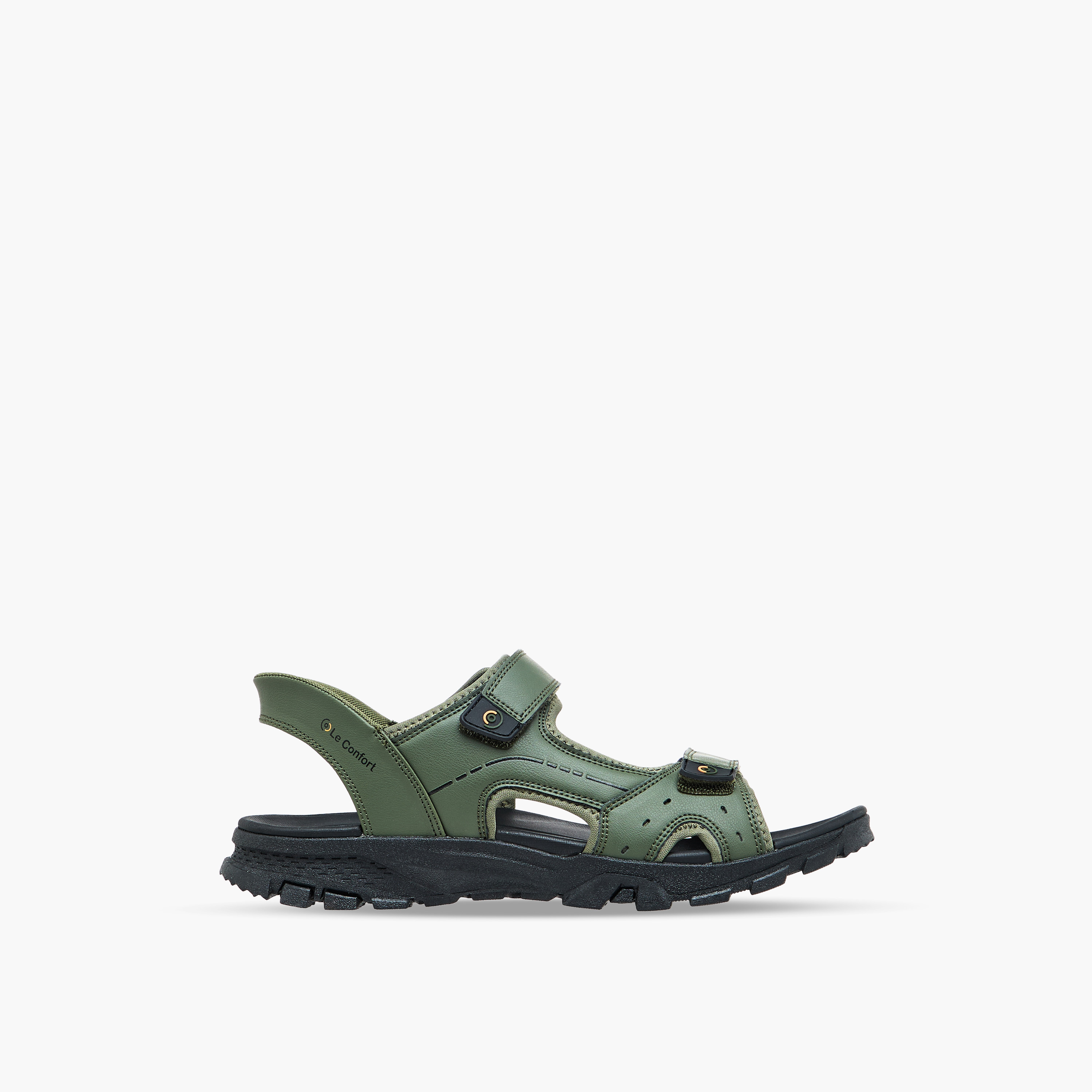 صندل مريح بشريط إغلاق لاصق للرجال من لو كونفورت-men-shoes-sandals-image-2