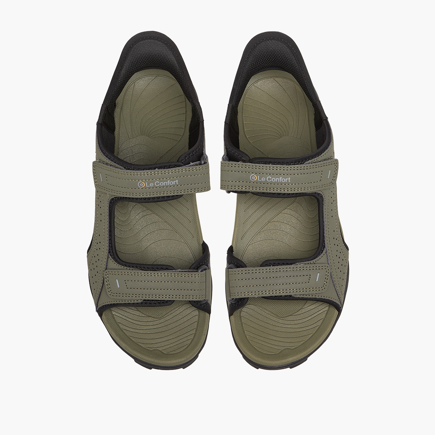 صندل مريح للرجال بشريط لاصق من لي كونفور-men-shoes-sandals-image-1
