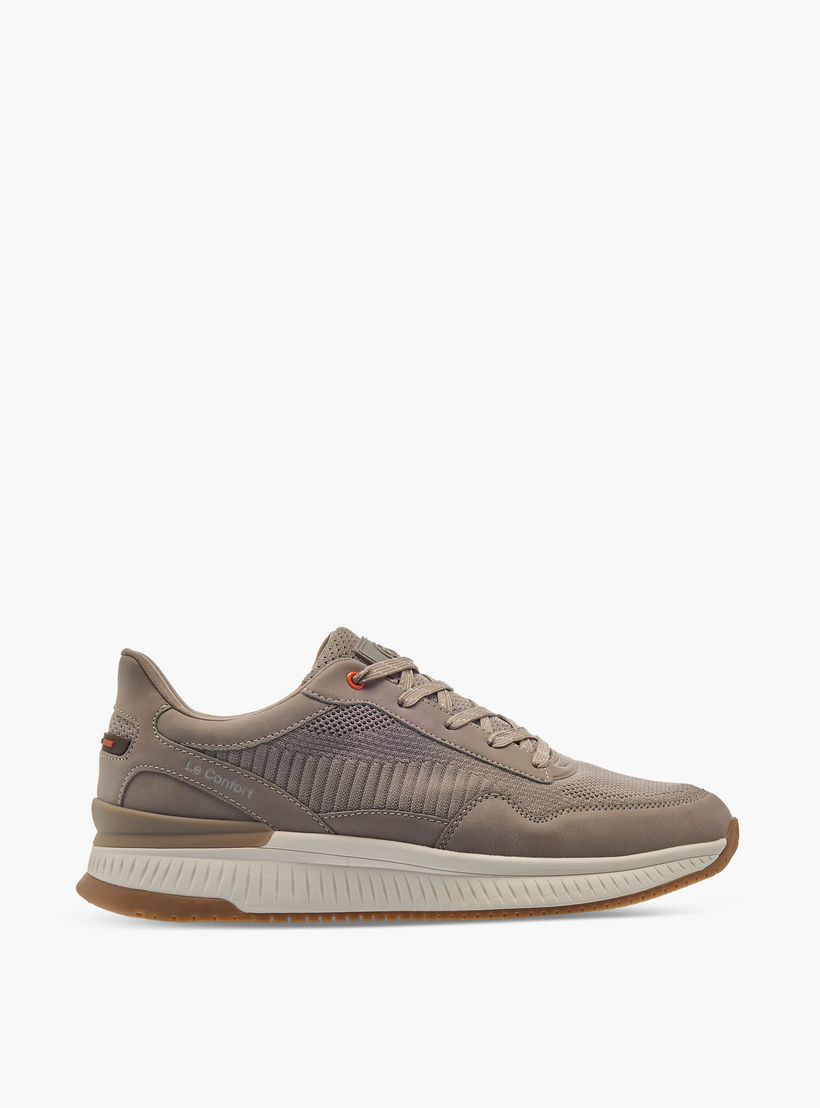 حذاء سنيكرز طول الكاحل برباط إغلاق للرجال من لو كونفورت-men-shoes-sneakers-image-3