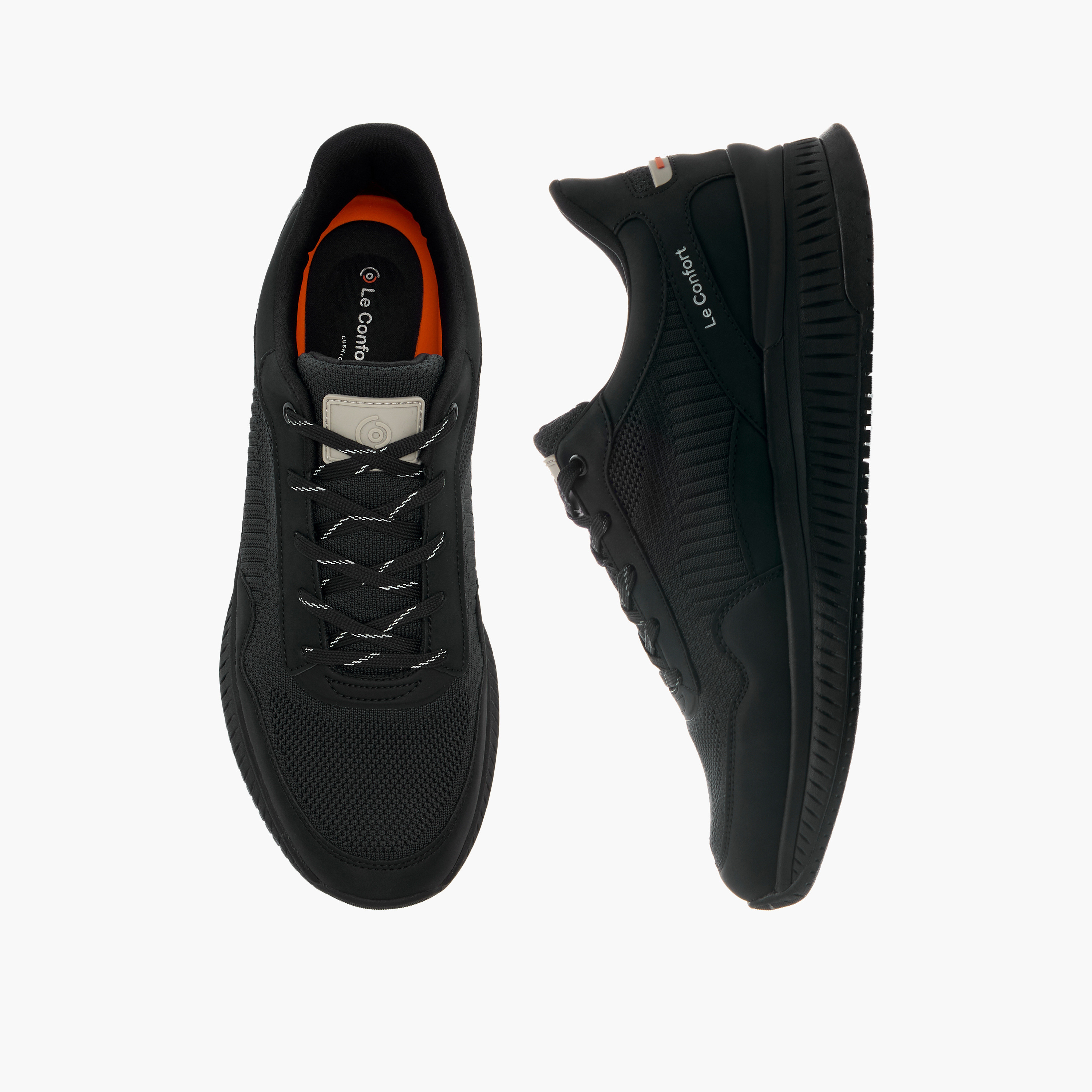 حذاء سنيكرز طول الكاحل برباط إغلاق للرجال من لو كونفورت-men-shoes-sneakers-image-1