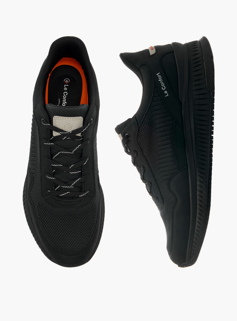 حذاء سنيكرز طول الكاحل برباط إغلاق للرجال من لو كونفورت-men-shoes-sneakers-image-1