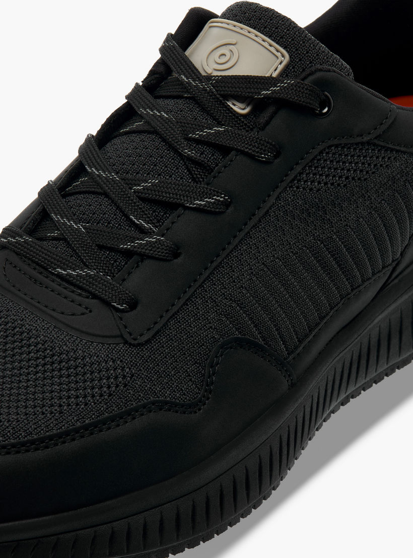 حذاء سنيكرز طول الكاحل برباط إغلاق للرجال من لو كونفورت-men-shoes-sneakers-image-5