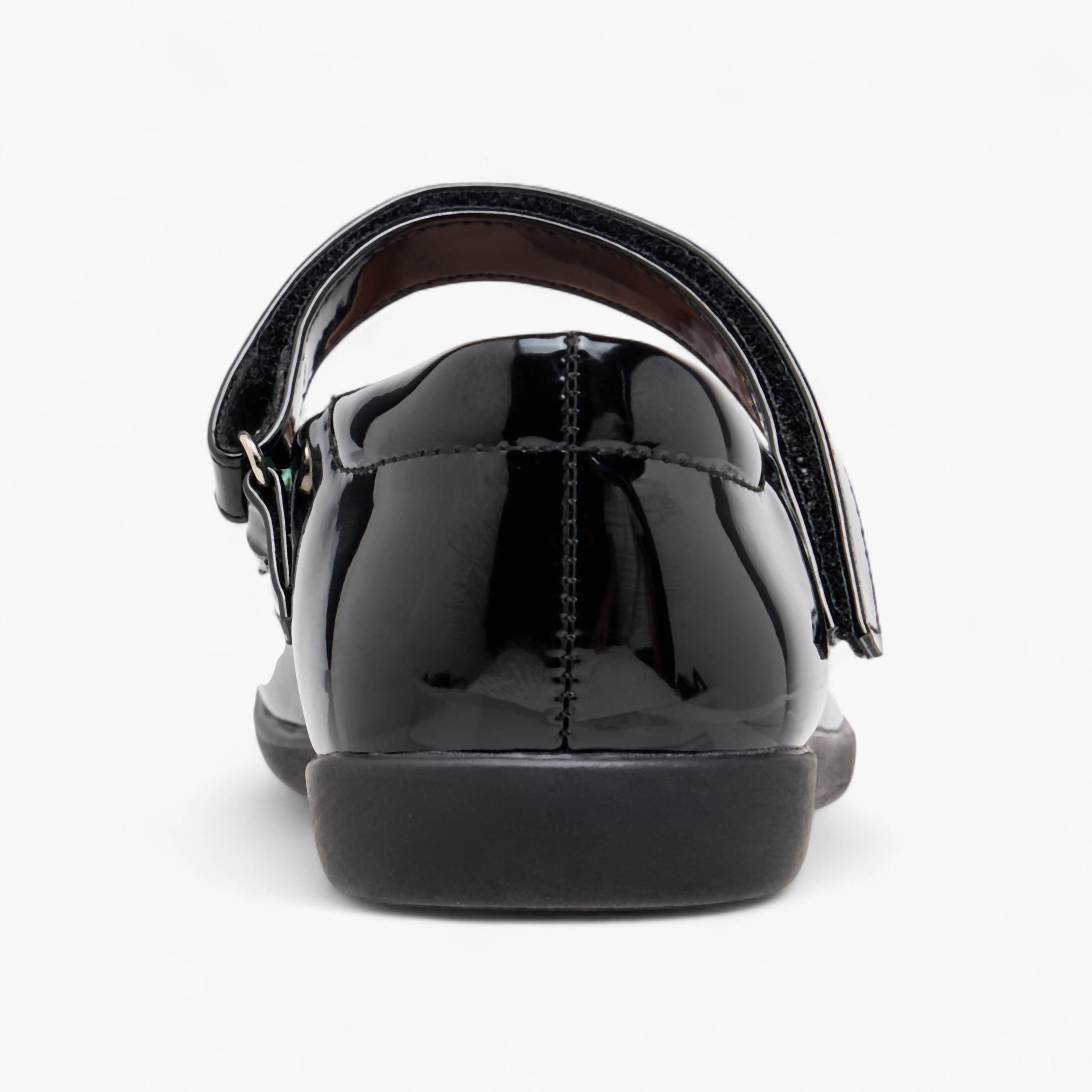 Flora Bella Floral Accent Mary Jane School Shoes with Hook and Loop Closure-girls-shoes-maryjanes-image-5