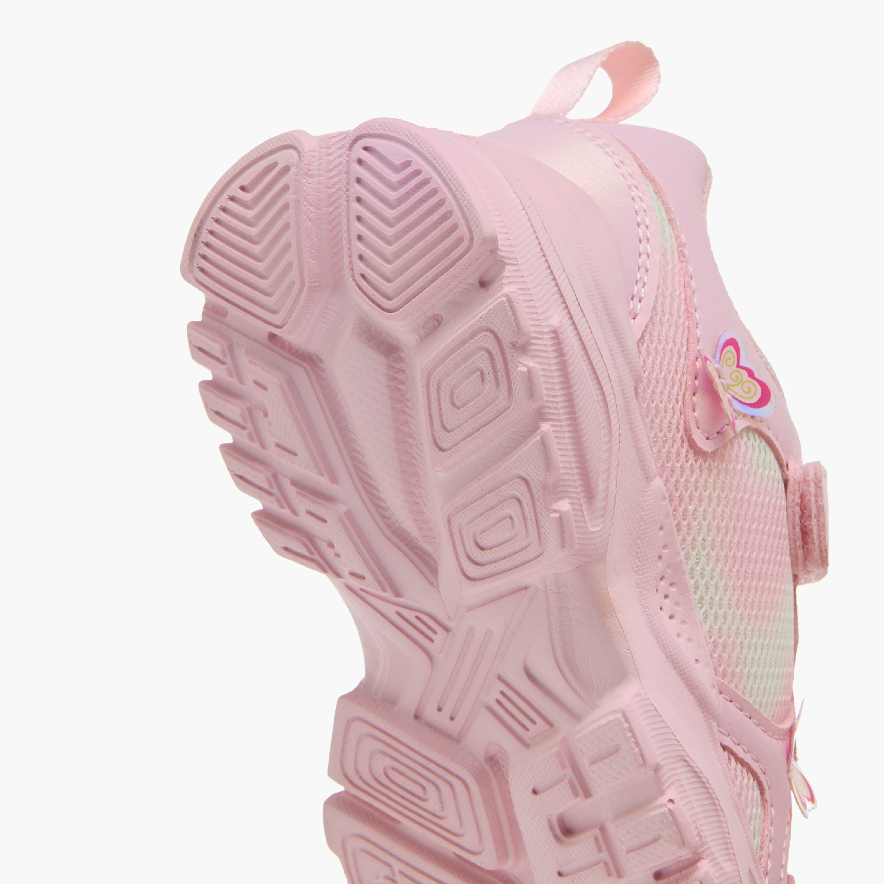 حذاء سنيكرز بطبعات متدرجة اللون وشريط إغلاق لاصق من فلورا بيلا-girls-shoes-sneakers-image-5