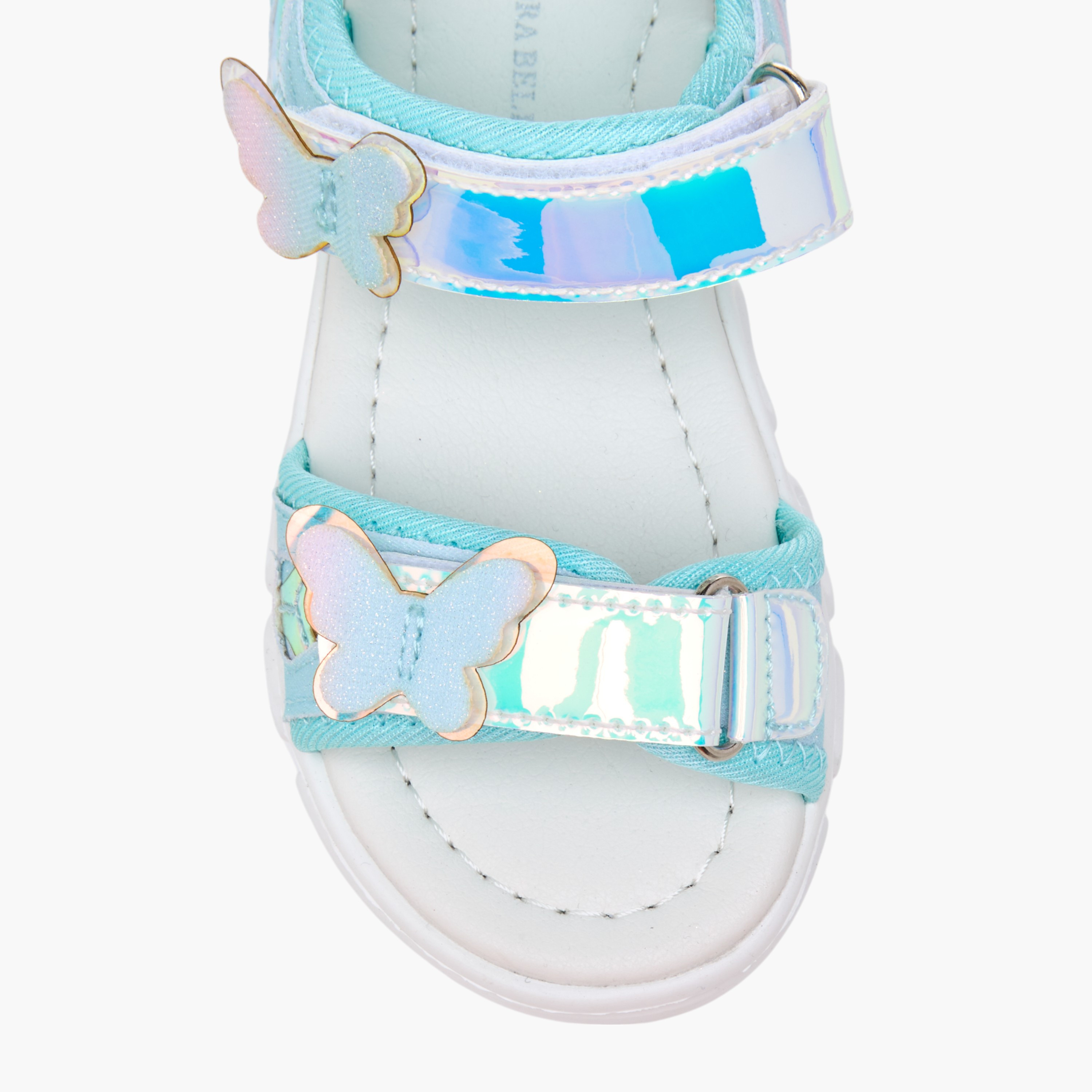 Flora Bella Butterfly Accent Floaters with Hook and Loop Closure-girls-shoes-sandals-image-3