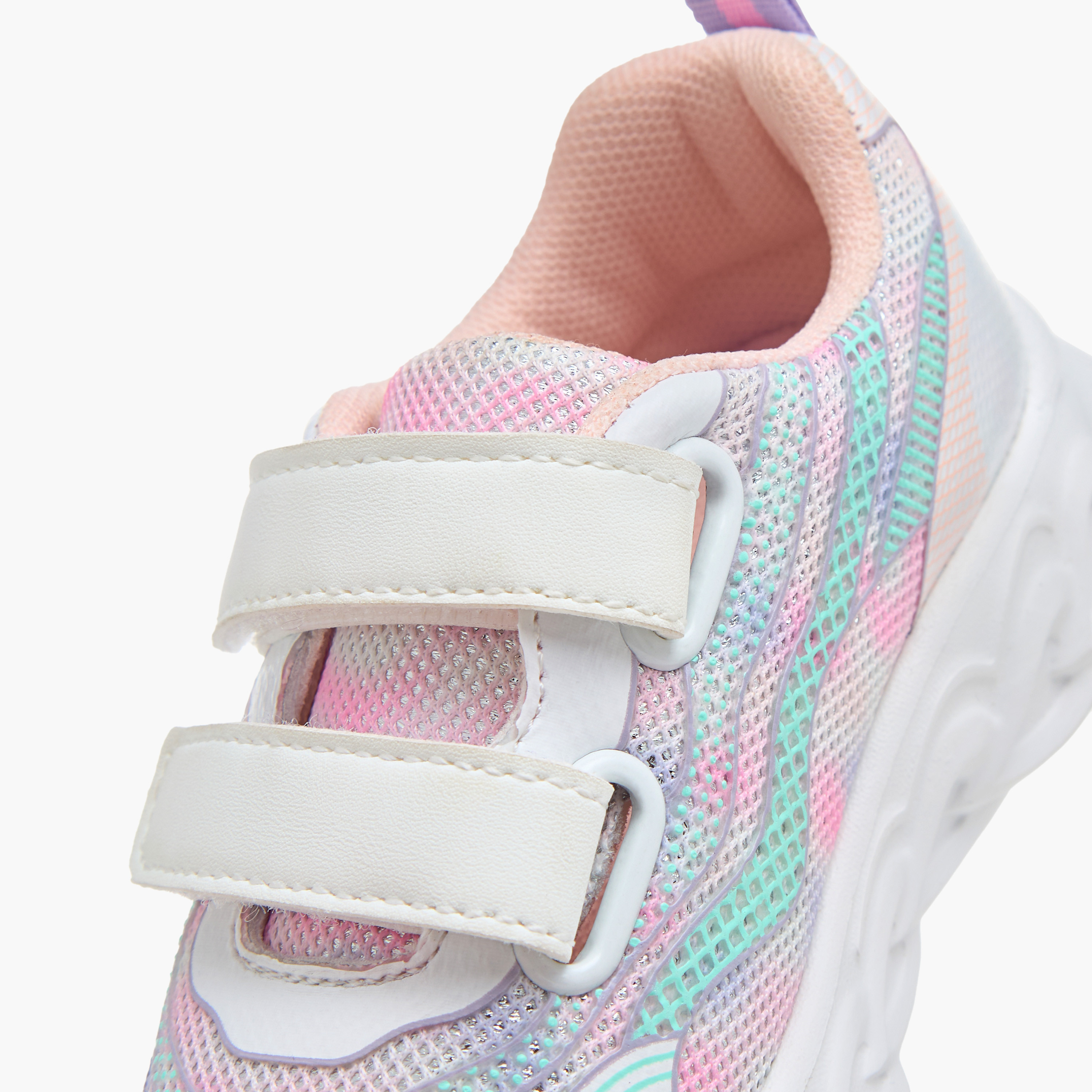 Flora Bella Ombre Light-Up Sneakers with Hook and Loop Closure-girls-shoes-sneakers-image-5