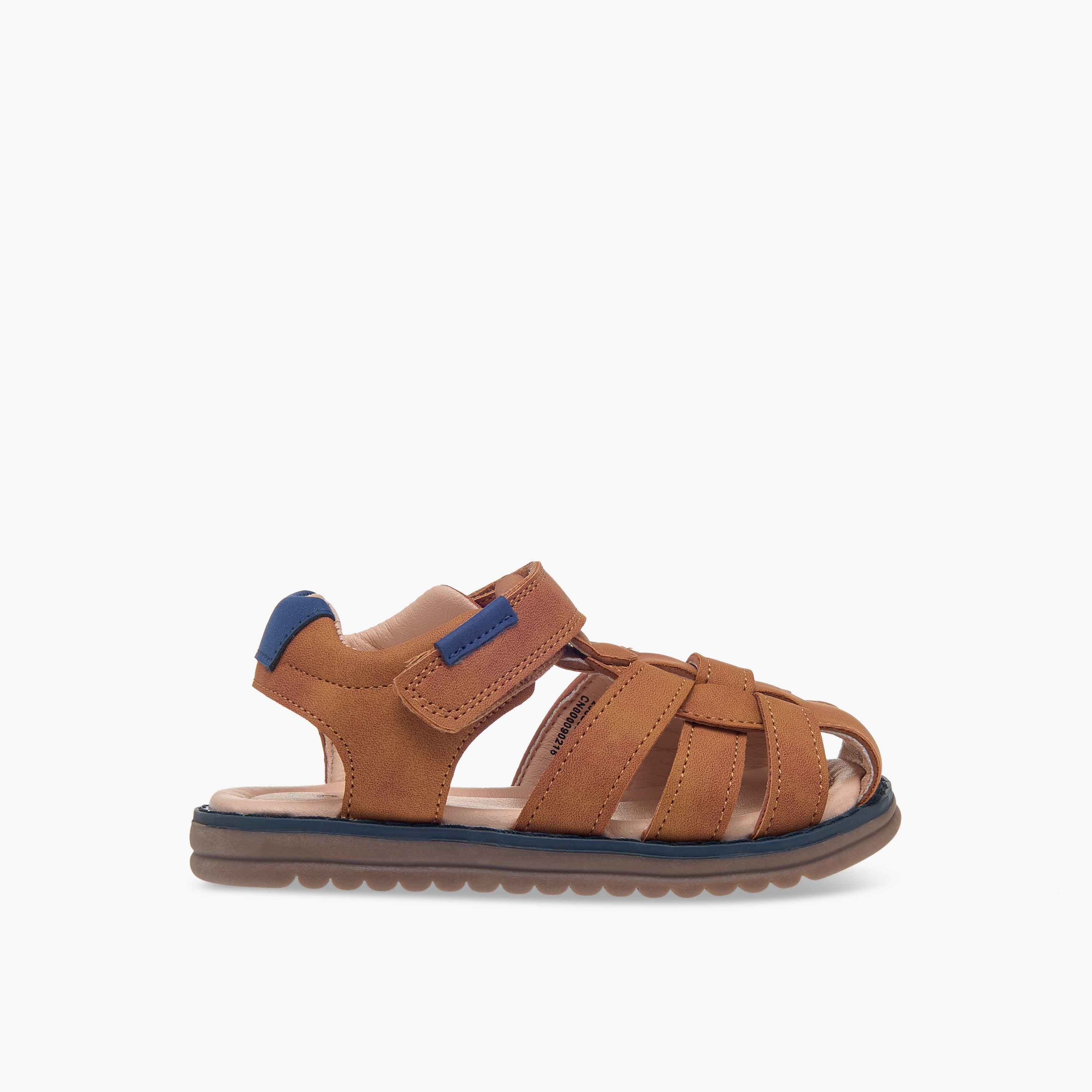 LBL by Shoexpress Strappy Sandals with Hook and Loop Closure-boys-shoes-sandals-image-2