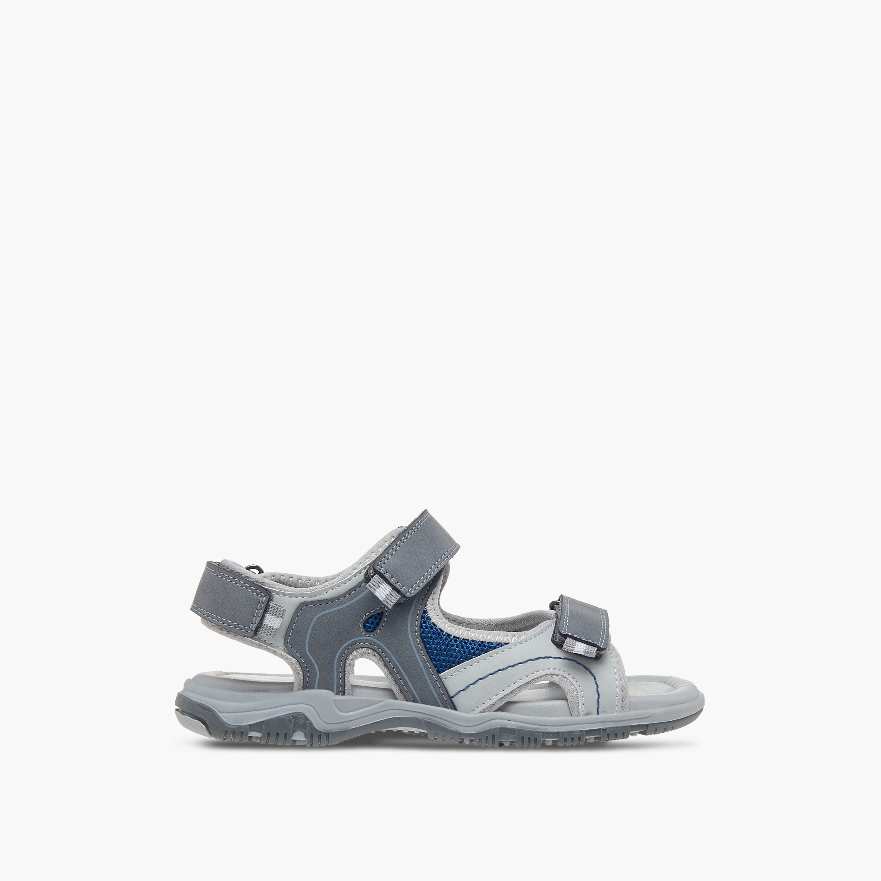 صندل بتصميم قوالب ملونة وشريط إغلاق لاصق من إل بي إل من شوإكسبريس-boys-shoes-sandals-image-6