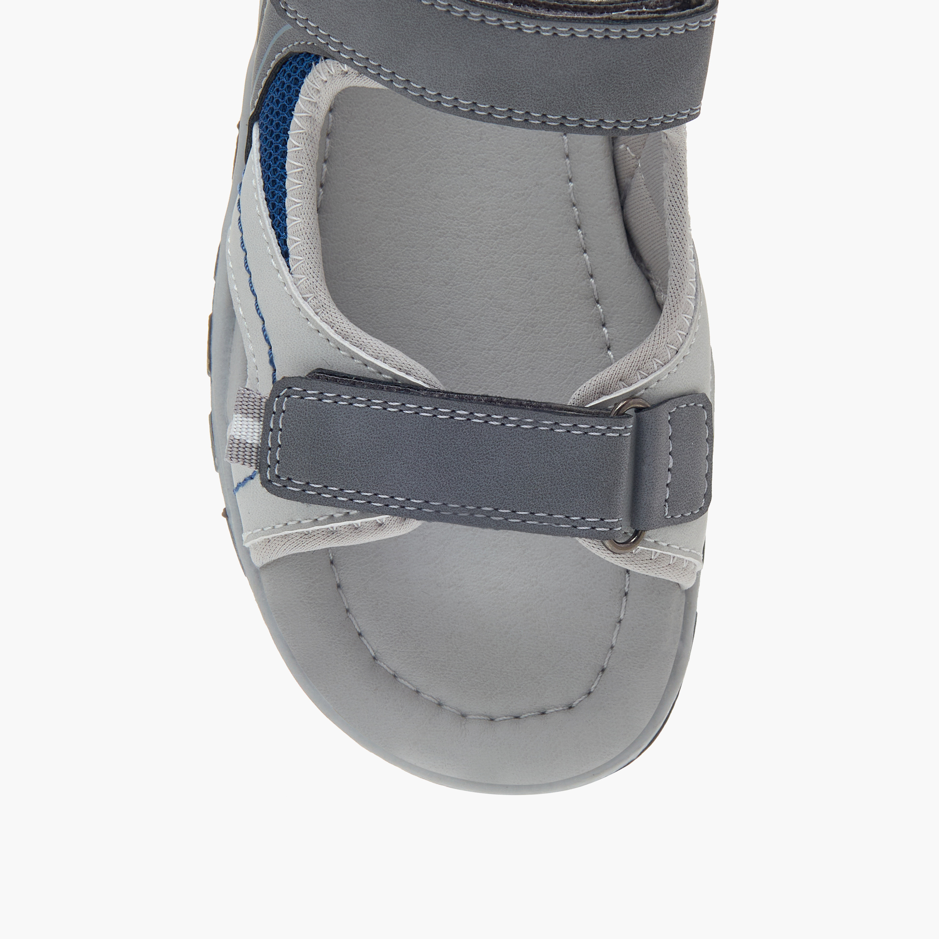 صندل بتصميم قوالب ملونة وشريط إغلاق لاصق من إل بي إل من شوإكسبريس-boys-shoes-sandals-image-7
