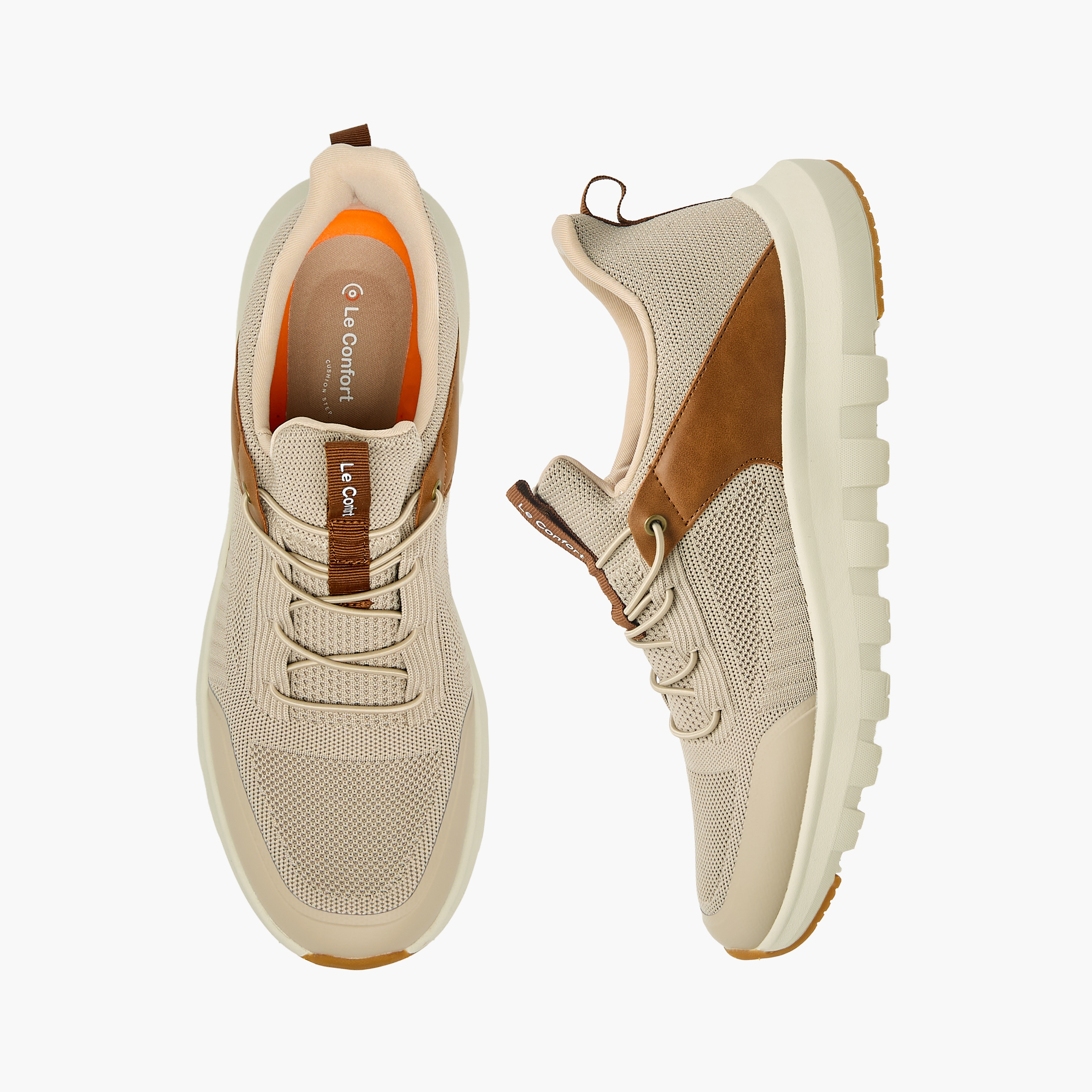 حذاء سنيكرز سهل الارتداء بطول الكاحل للرجال من لو كونفورت-men-shoes-sneakers-image-1