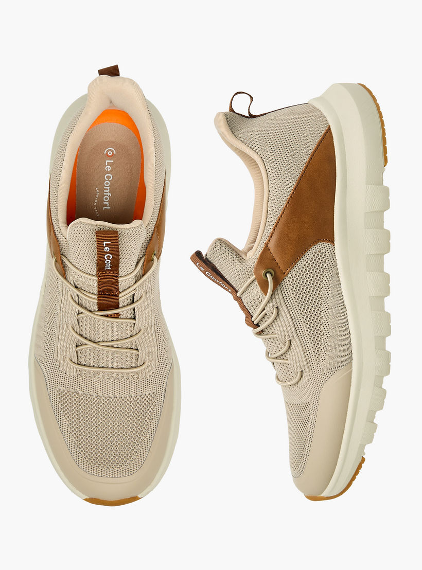 حذاء سنيكرز سهل الارتداء بطول الكاحل للرجال من لو كونفورت-men-shoes-sneakers-image-1