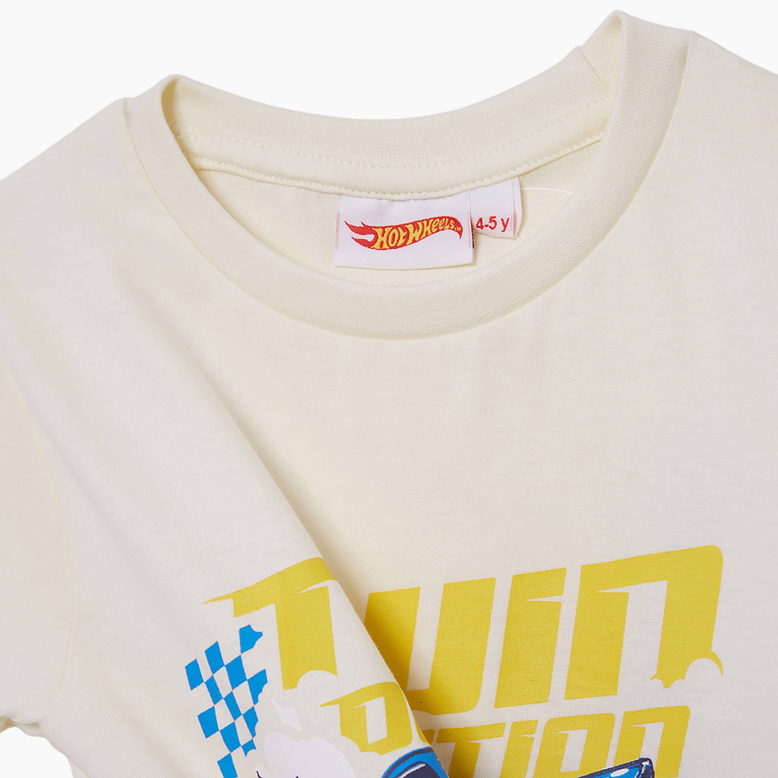طقم من قطعتين: تي شيرت مطبوع وشورت هوت ويلز-boys-clothing-setsandcoords-image-6