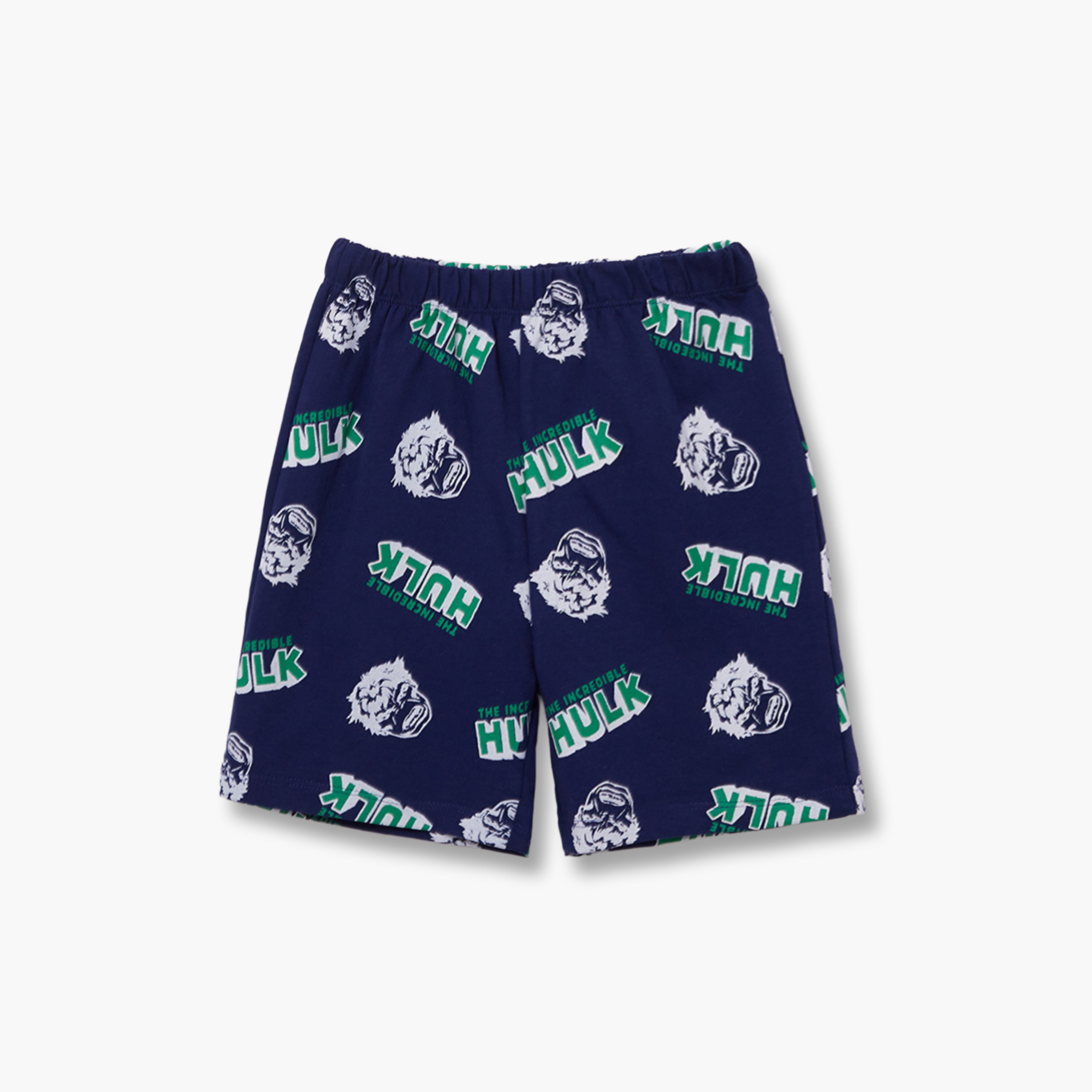 Avengers Printed Cotton T-Shirt & Shorts Set-boys-clothing-setsandcoords-image-4