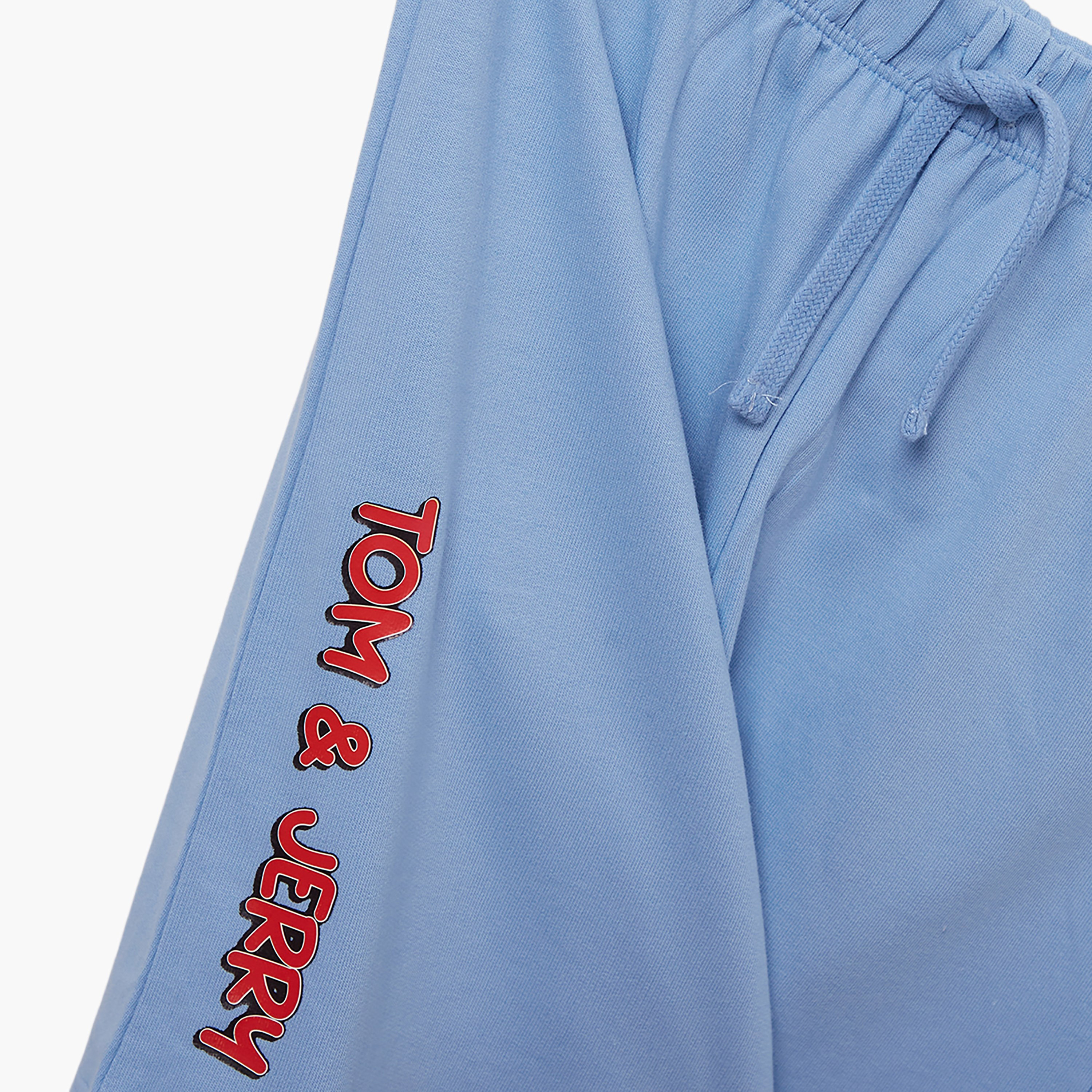 Tom & Jerry Printed Cotton T-Shirt & Shorts Set-boys-clothing-setsandcoords-image-7