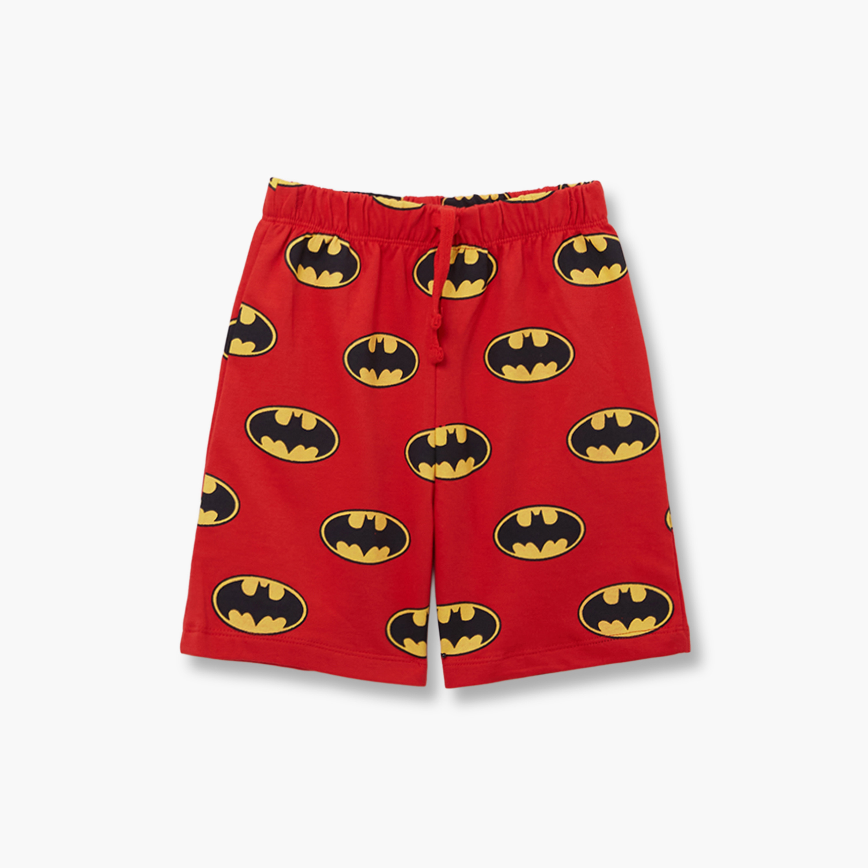 طقم تيشيرت وشورت قطني بطبعة باتمان-boys-clothing-setsandcoords-image-4