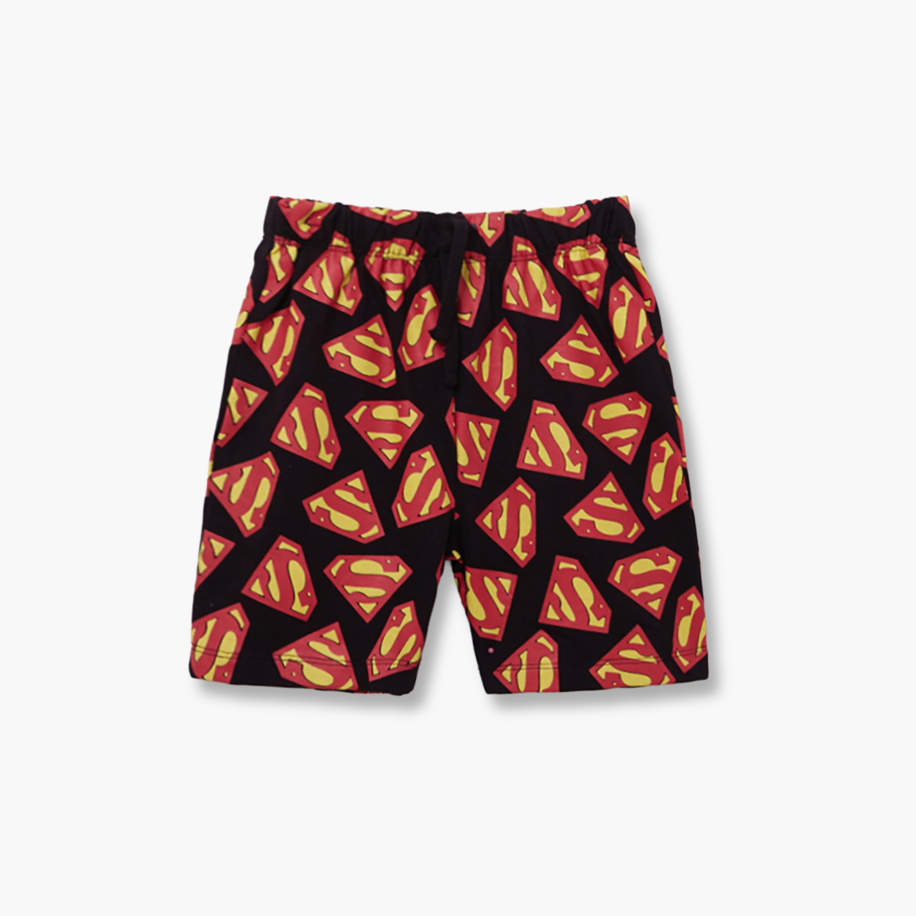 طقم تيشيرت وشورت قطني بطبعة سوبرمان-boys-clothing-setsandcoords-image-4