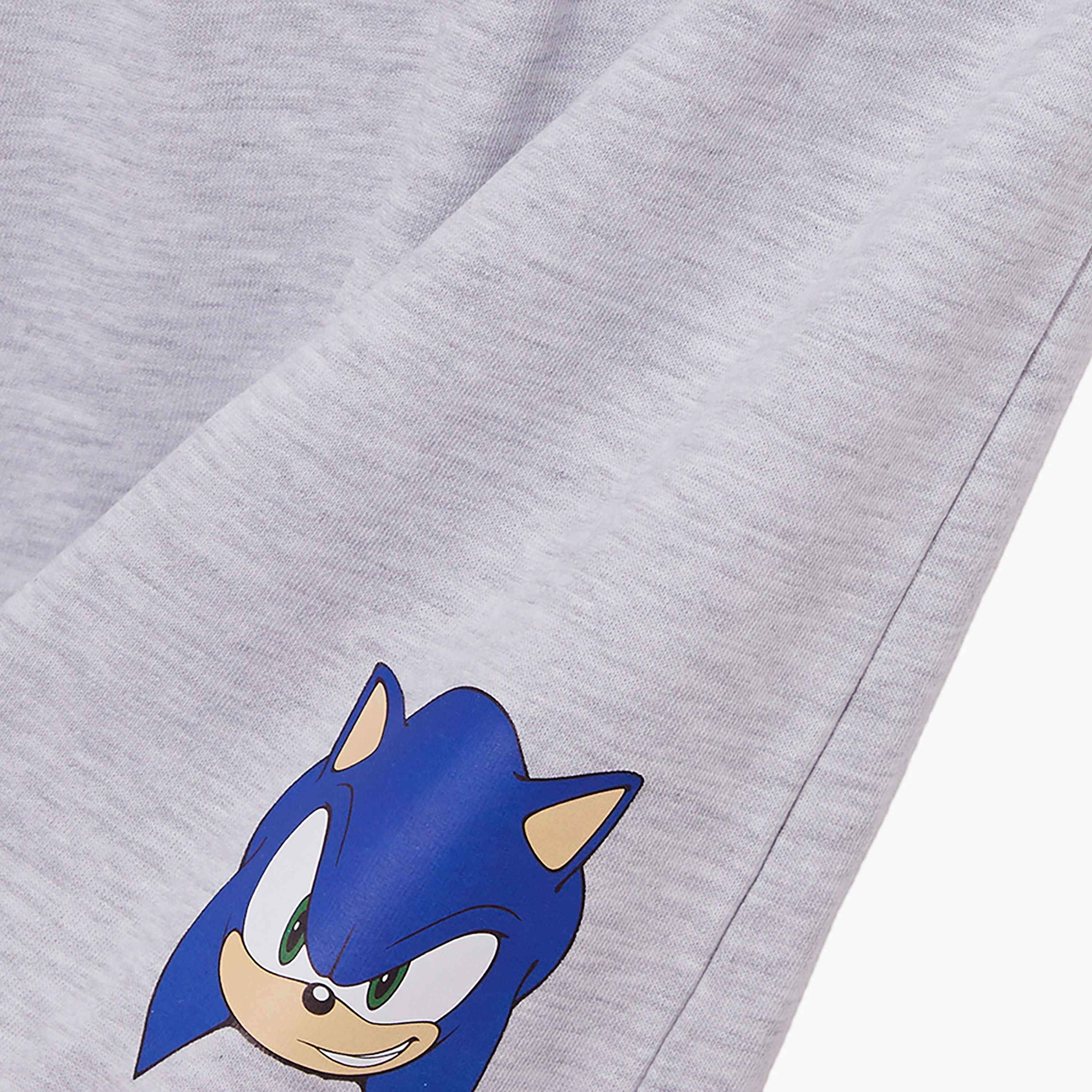 طقم تيشيرت وشورت قطني بطبعة سونيك-boys-clothing-setsandcoords-image-7