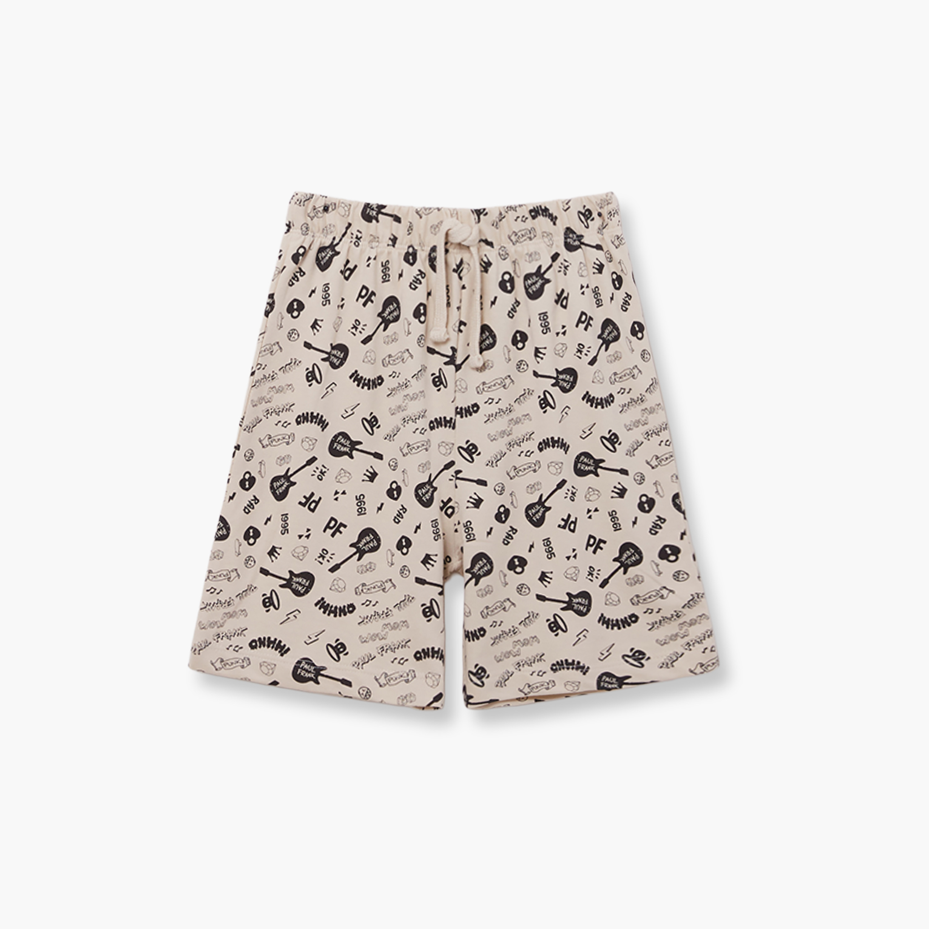طقم تيشيرت وشورت قطني بطبعة بول فرانك-boys-clothing-setsandcoords-image-4
