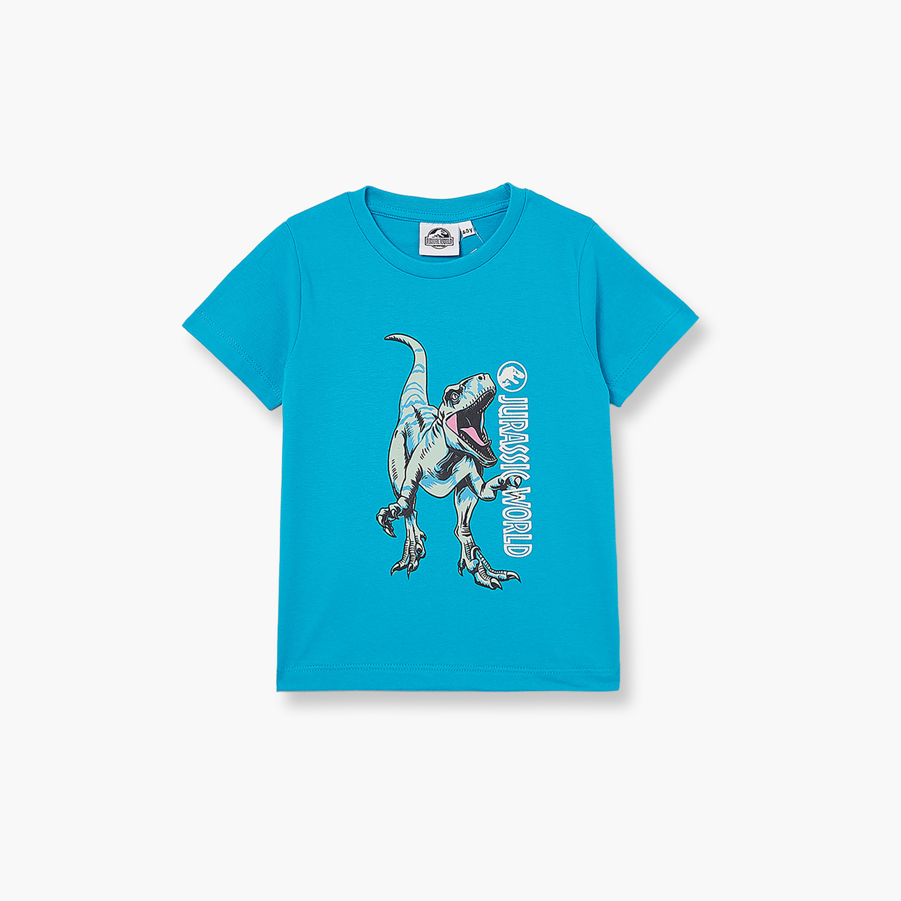 Jurassic Printed Short Sleeves Round Neck T-Shirt-boys-clothing-tshirtsandpolos-image-2