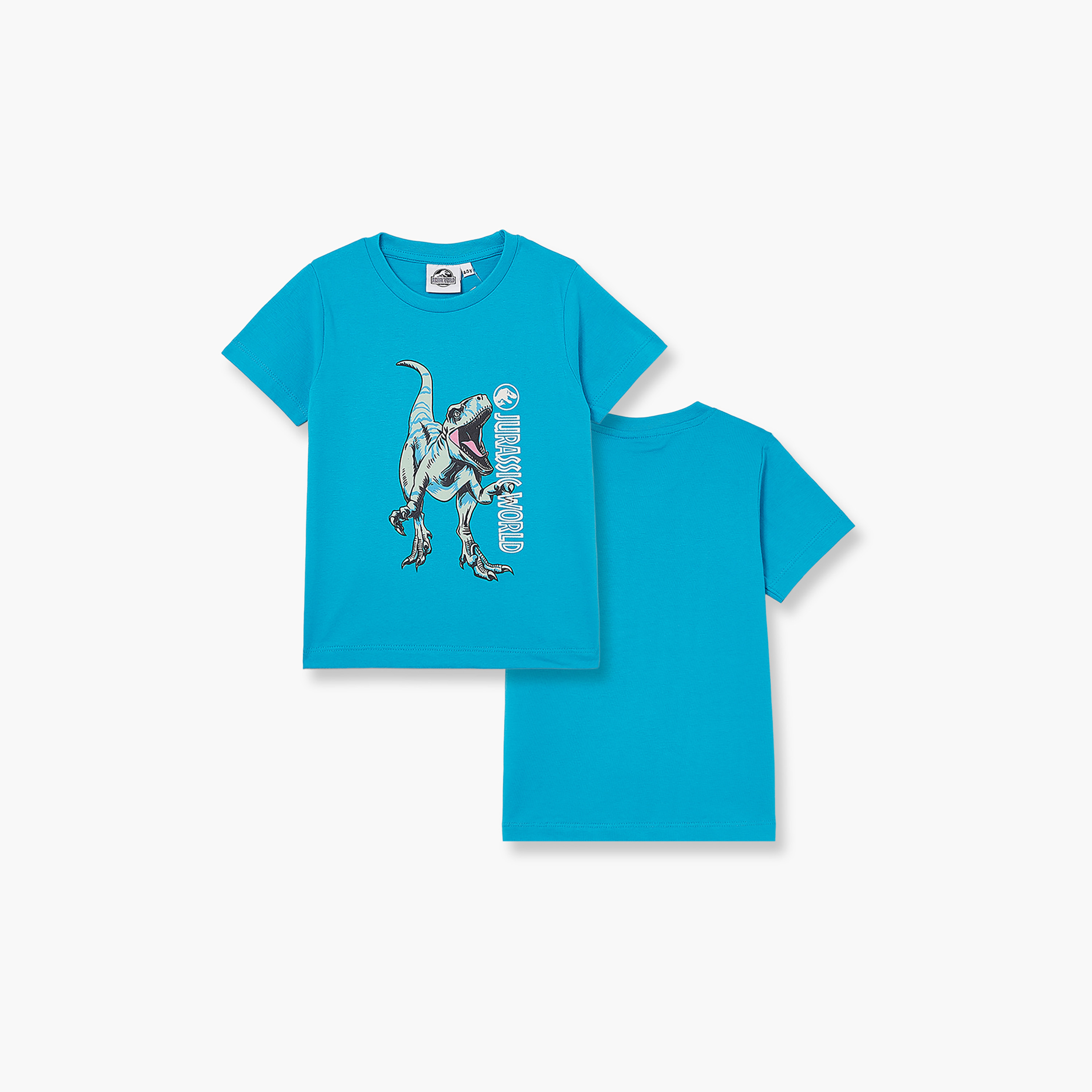 Jurassic Printed Short Sleeves Round Neck T-Shirt-boys-clothing-tshirtsandpolos-image-3