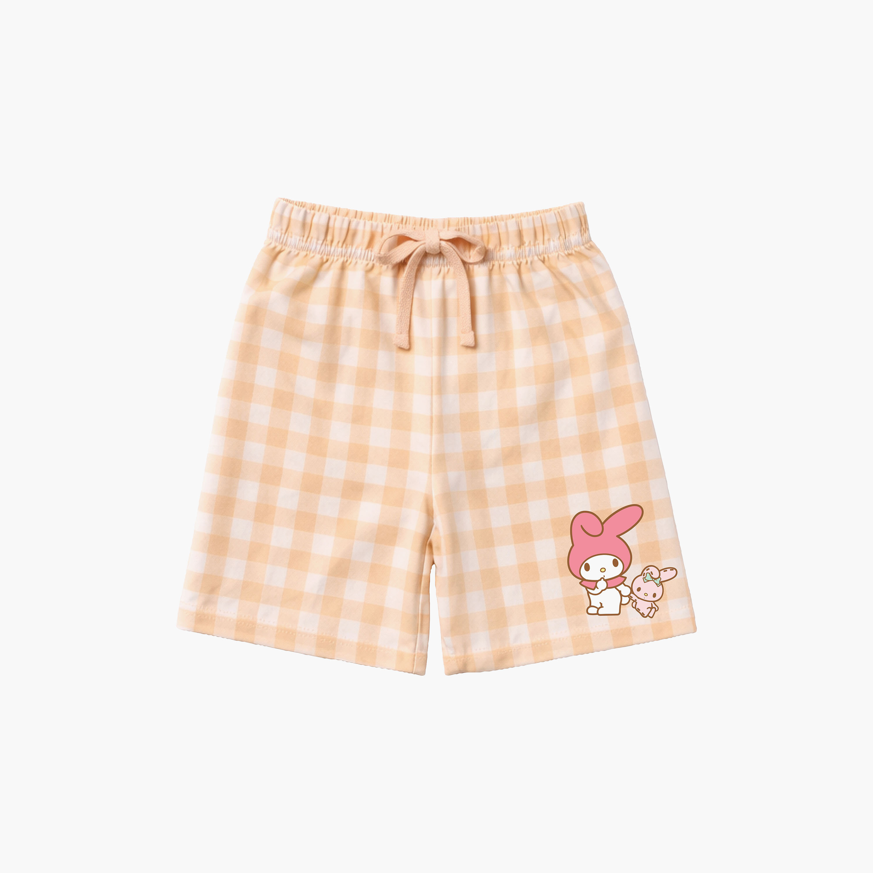 My Melody Printed Cotton T-Shirt & Shorts Set-girls-clothing-setsandcoords-image-4