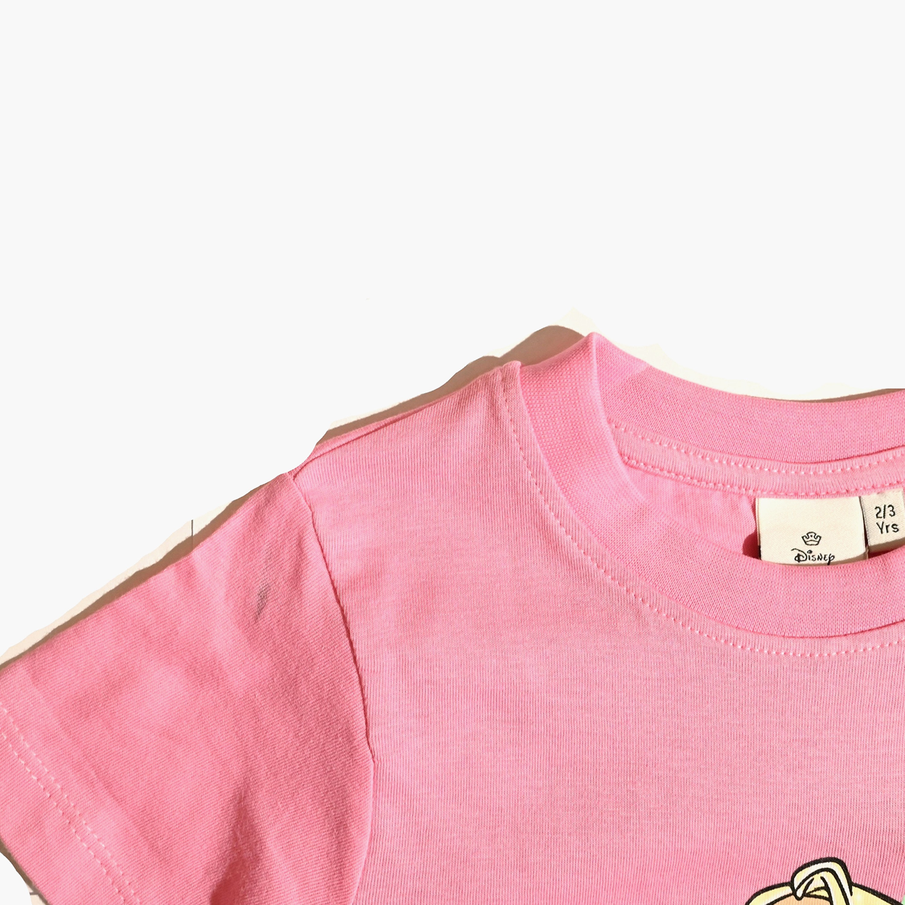 تي شيرت بأكمام قصيرة ورقبة دائرية بطبعة أميرات ديزني-girls-clothing-tshirts-image-2
