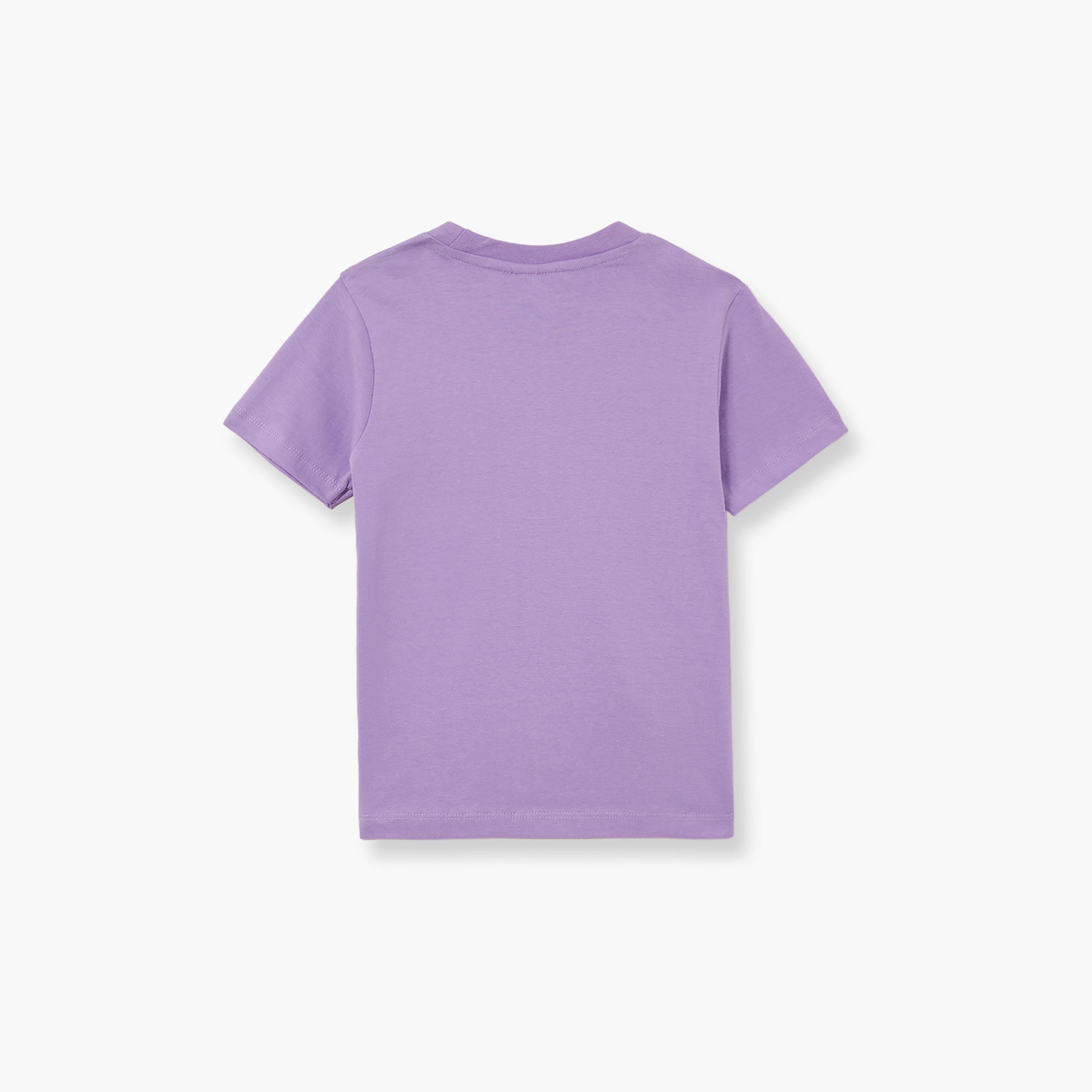 تي شيرت بأكمام قصيرة ورقبة دائرية بطبعة كورومي-girls-clothing-tshirts-image-3