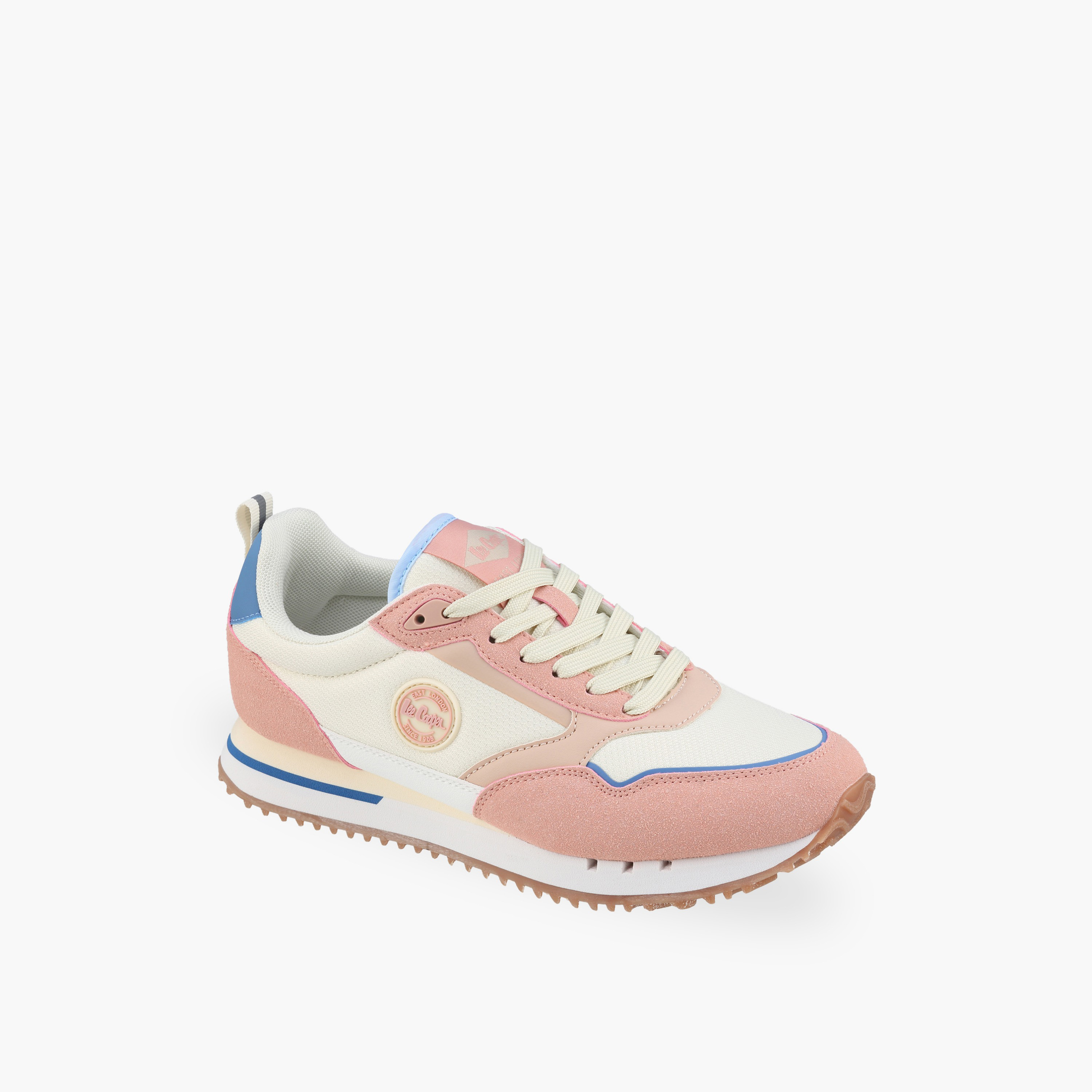 حذاء سنيكرز كاحل بقوالب ملونة ورباط للنساء من لي كوبر-women-shoes-sneakers-image-2