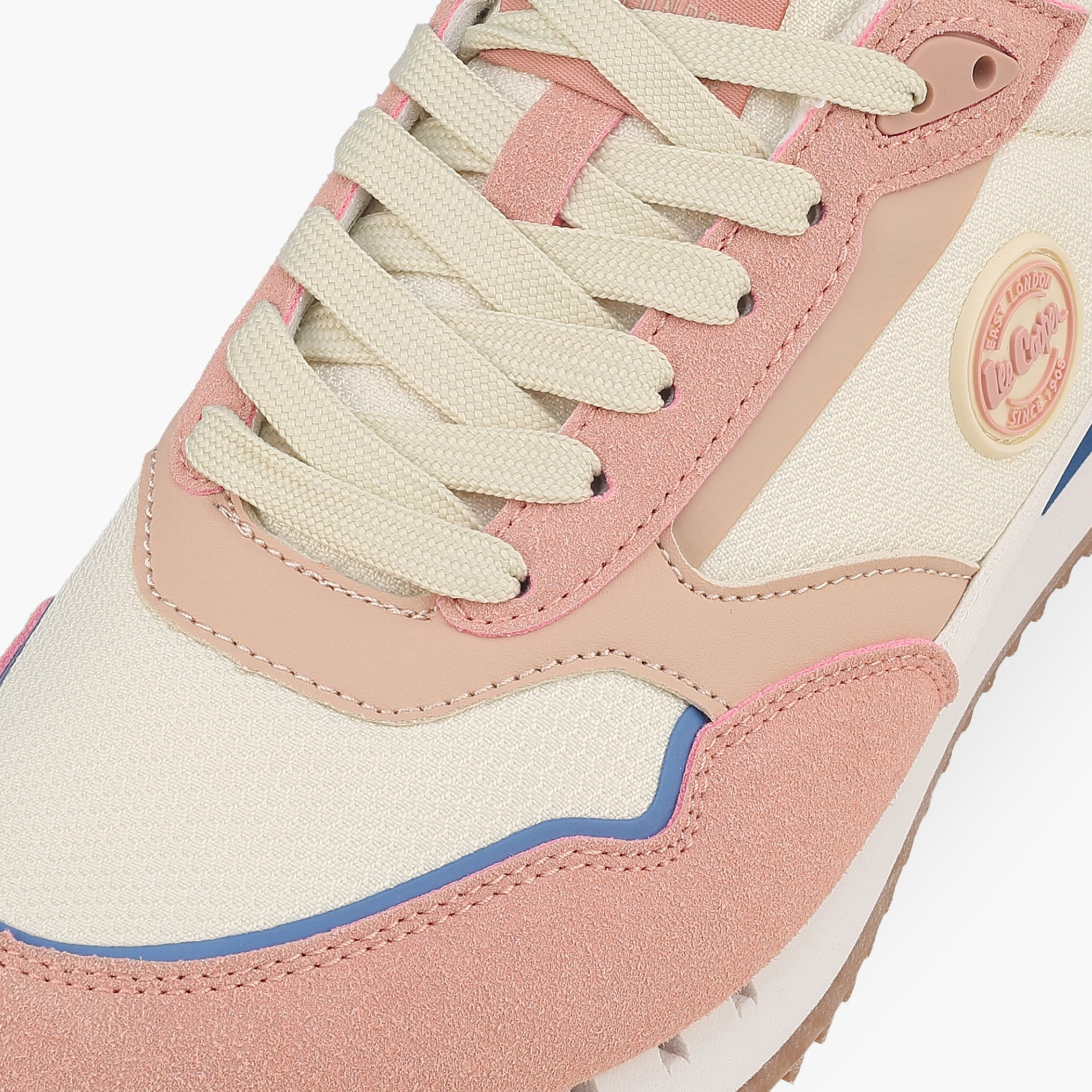 حذاء سنيكرز كاحل بقوالب ملونة ورباط للنساء من لي كوبر-women-shoes-sneakers-image-4