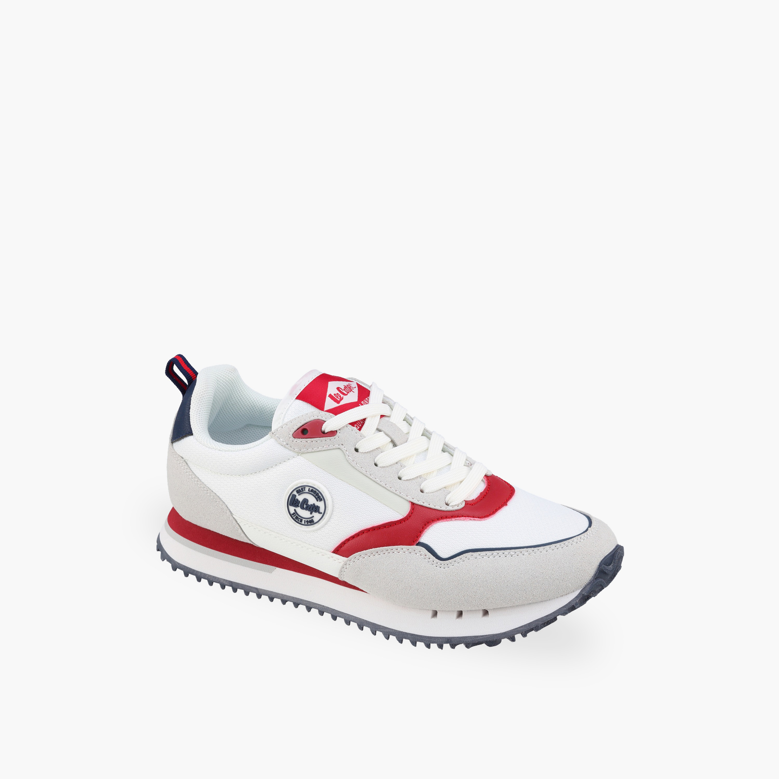 حذاء سنيكرز كاحل بقوالب ملونة ورباط للنساء من لي كوبر-women-shoes-sneakers-image-2