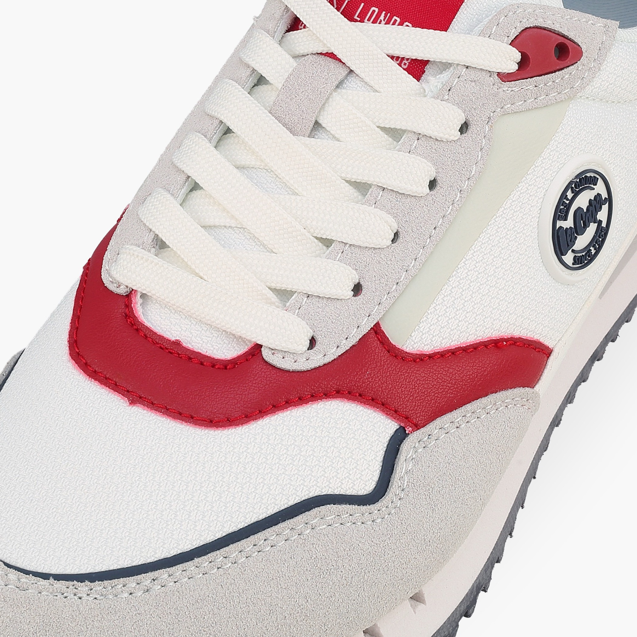 حذاء سنيكرز كاحل بقوالب ملونة ورباط للنساء من لي كوبر-women-shoes-sneakers-image-4