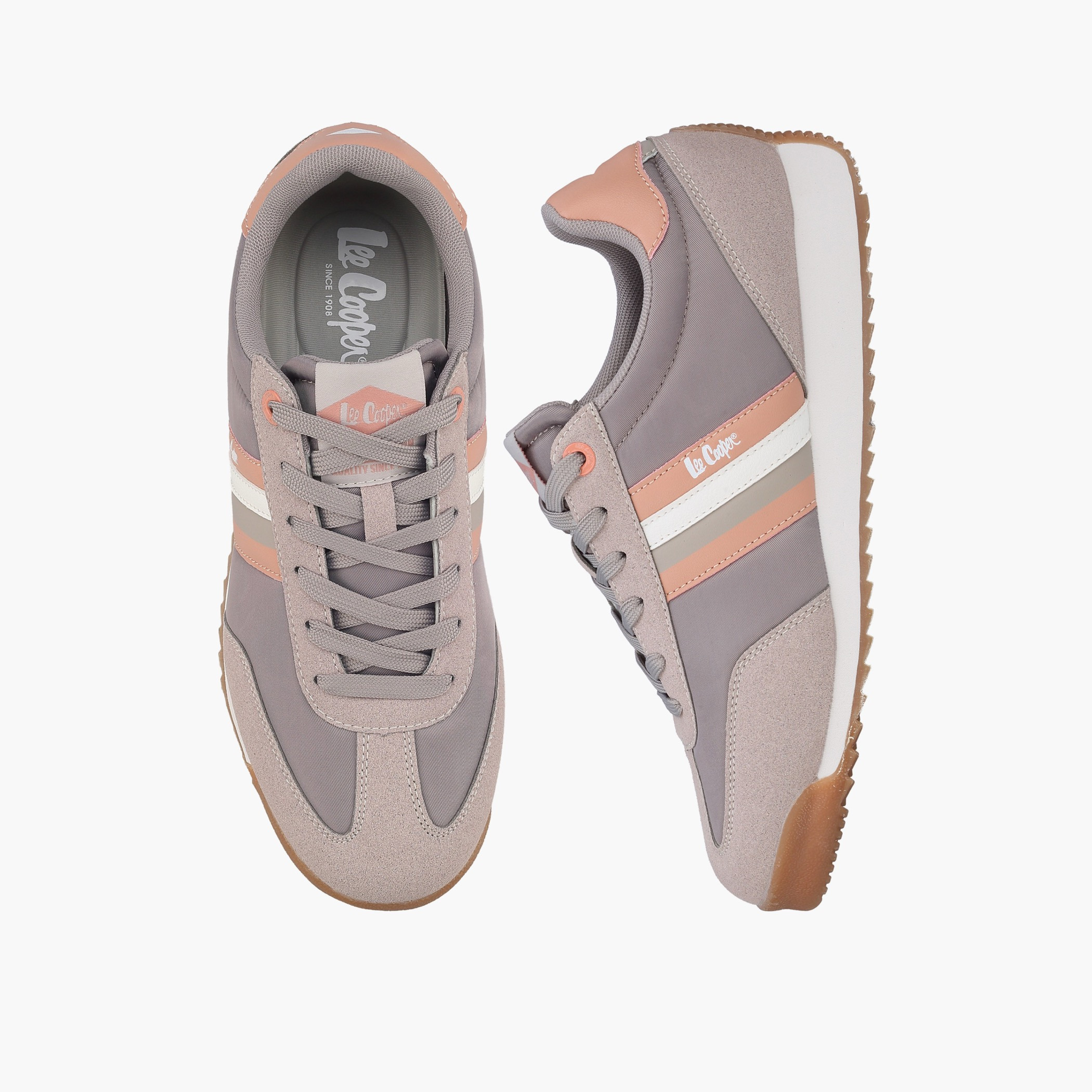 حذاء سنيكرز طول الكاحل برباط إغلاق للنساء من لي كوبر-women-shoes-sneakers-image-1