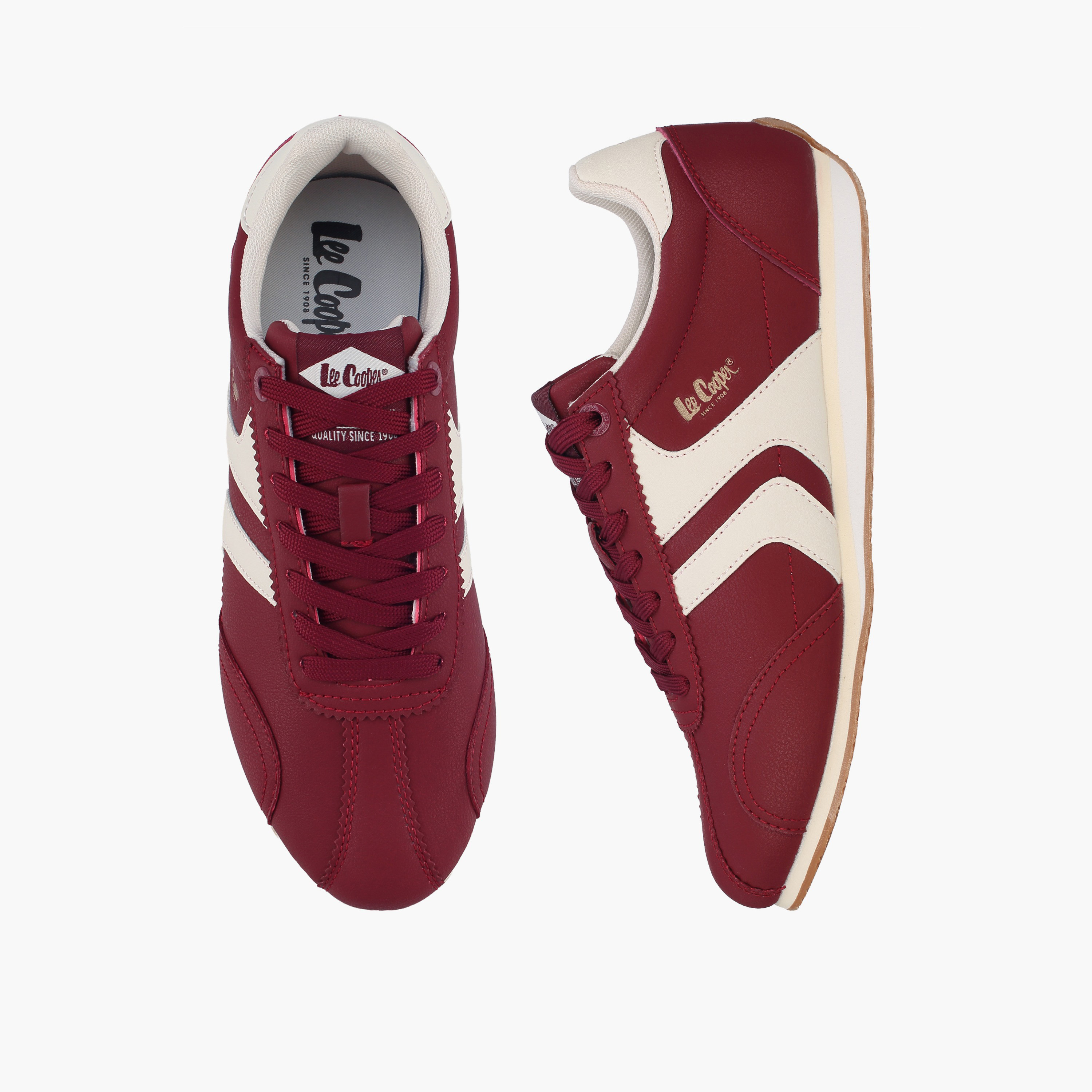 Lee Cooper Women Lace-Up Ankle Sneakers-women-shoes-sneakers-image-1