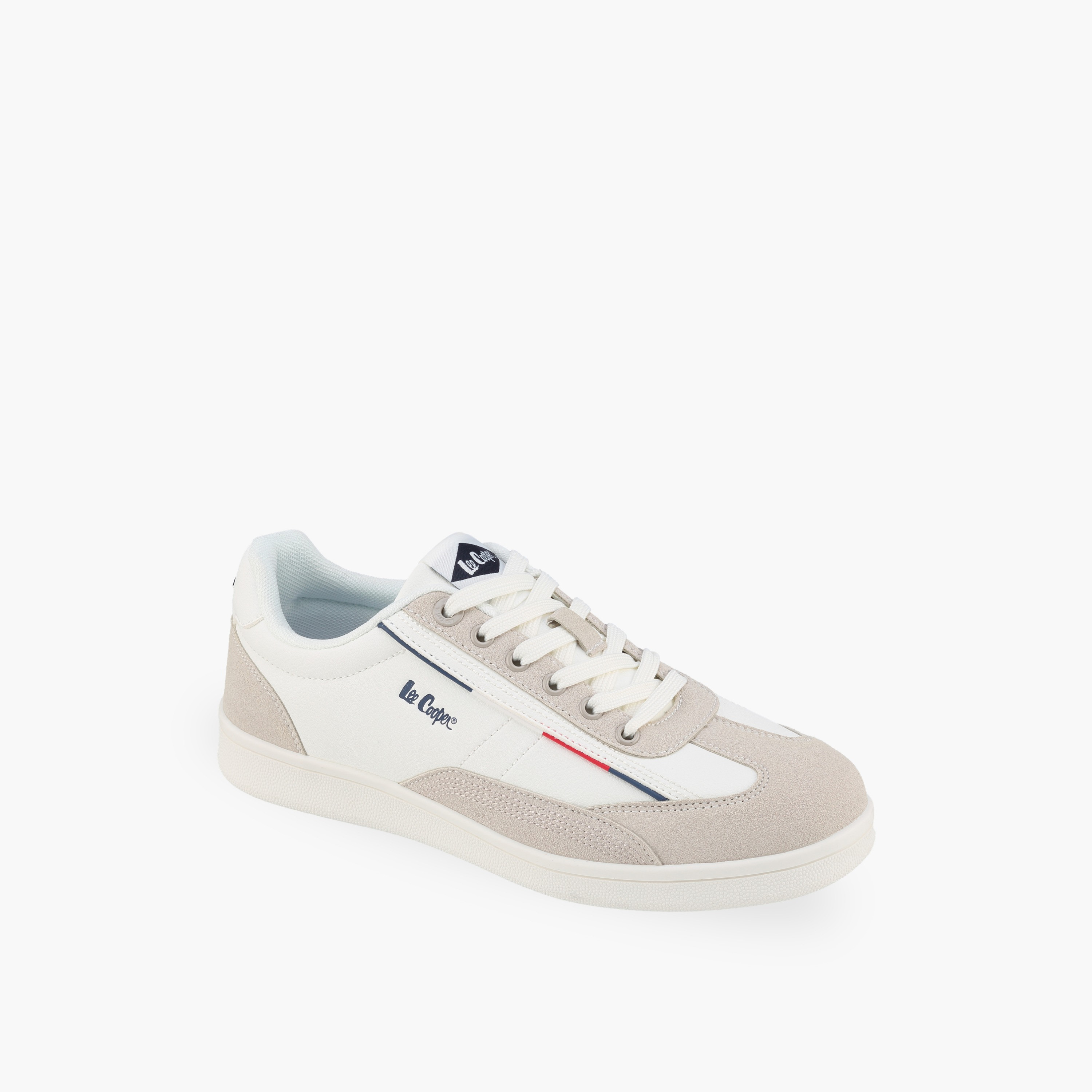 Lee Cooper Women Logo Print Lace-Up Sneakers-women-shoes-sneakers-image-2