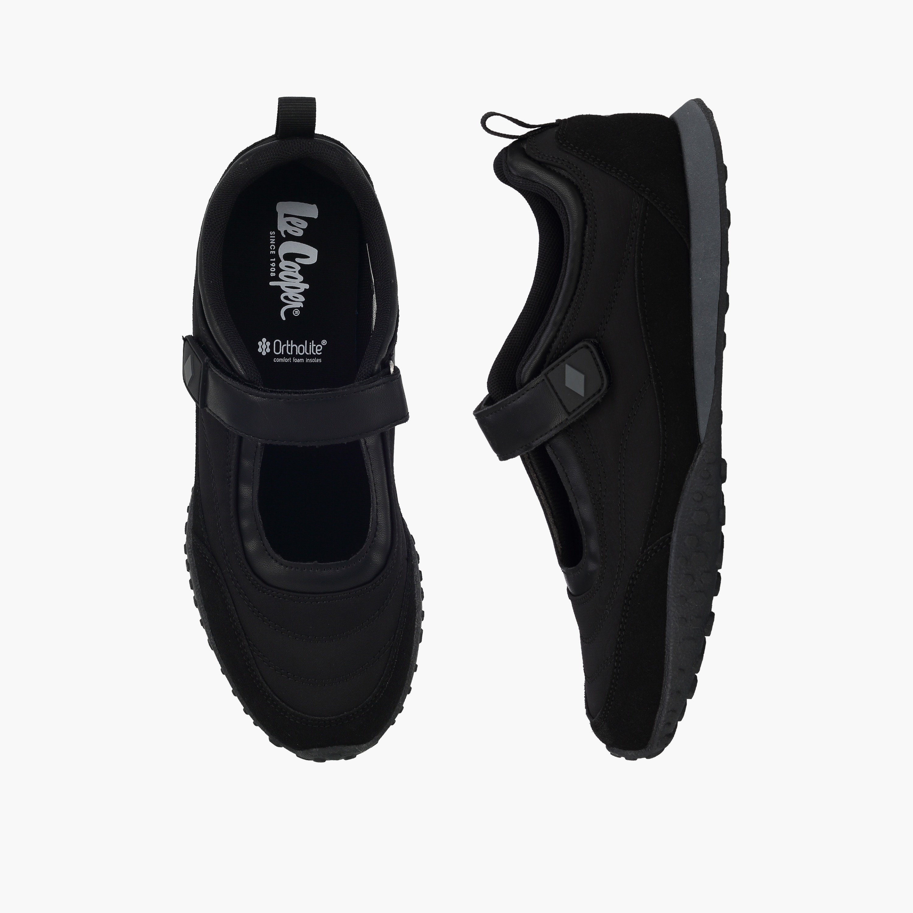 Lee Cooper Women Hook & Loop Sneakers-women-shoes-ballerinas-image-1