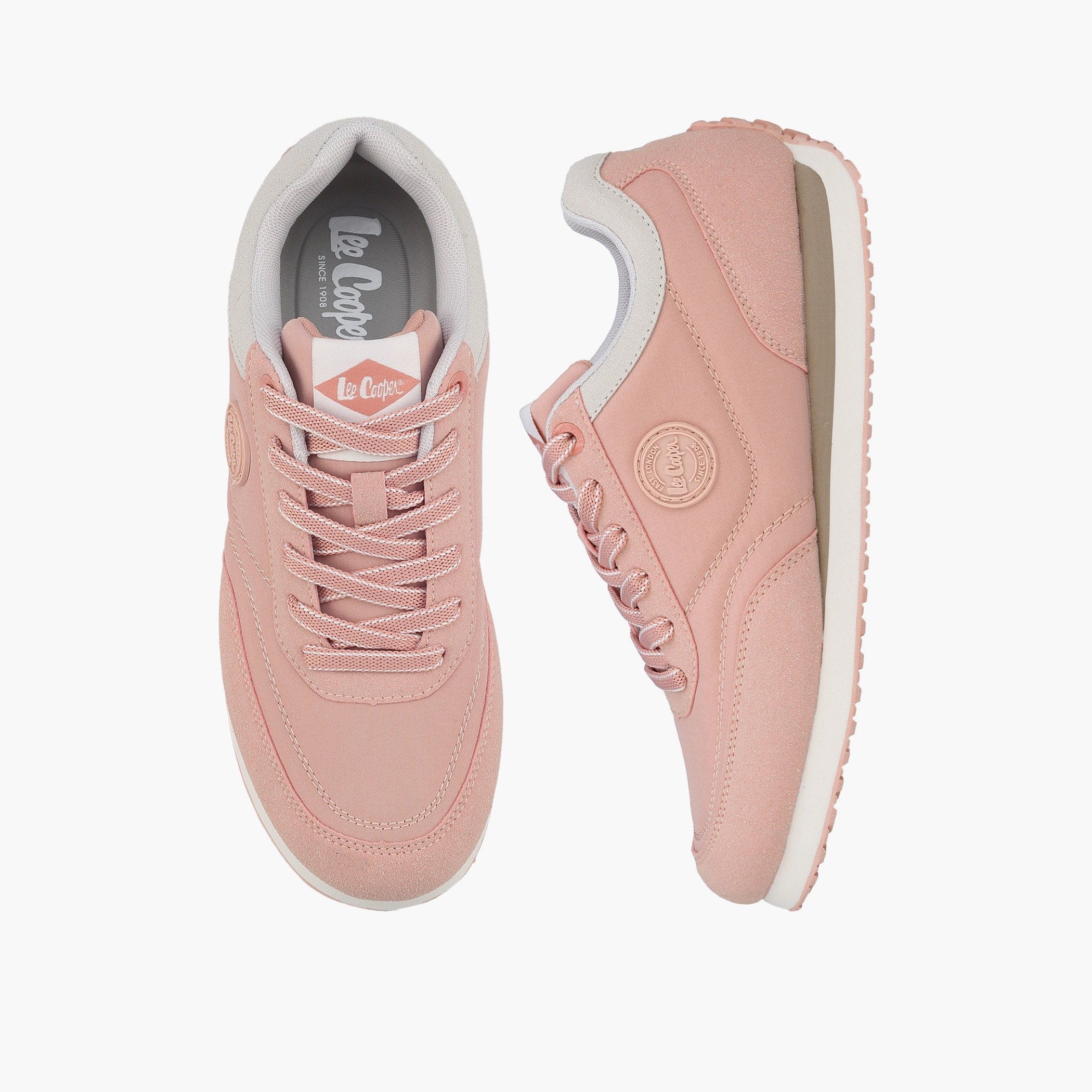 حذاء سنيكرز برقبة كاحل برباط للنساء من لي كوبر-women-shoes-sneakers-image-1
