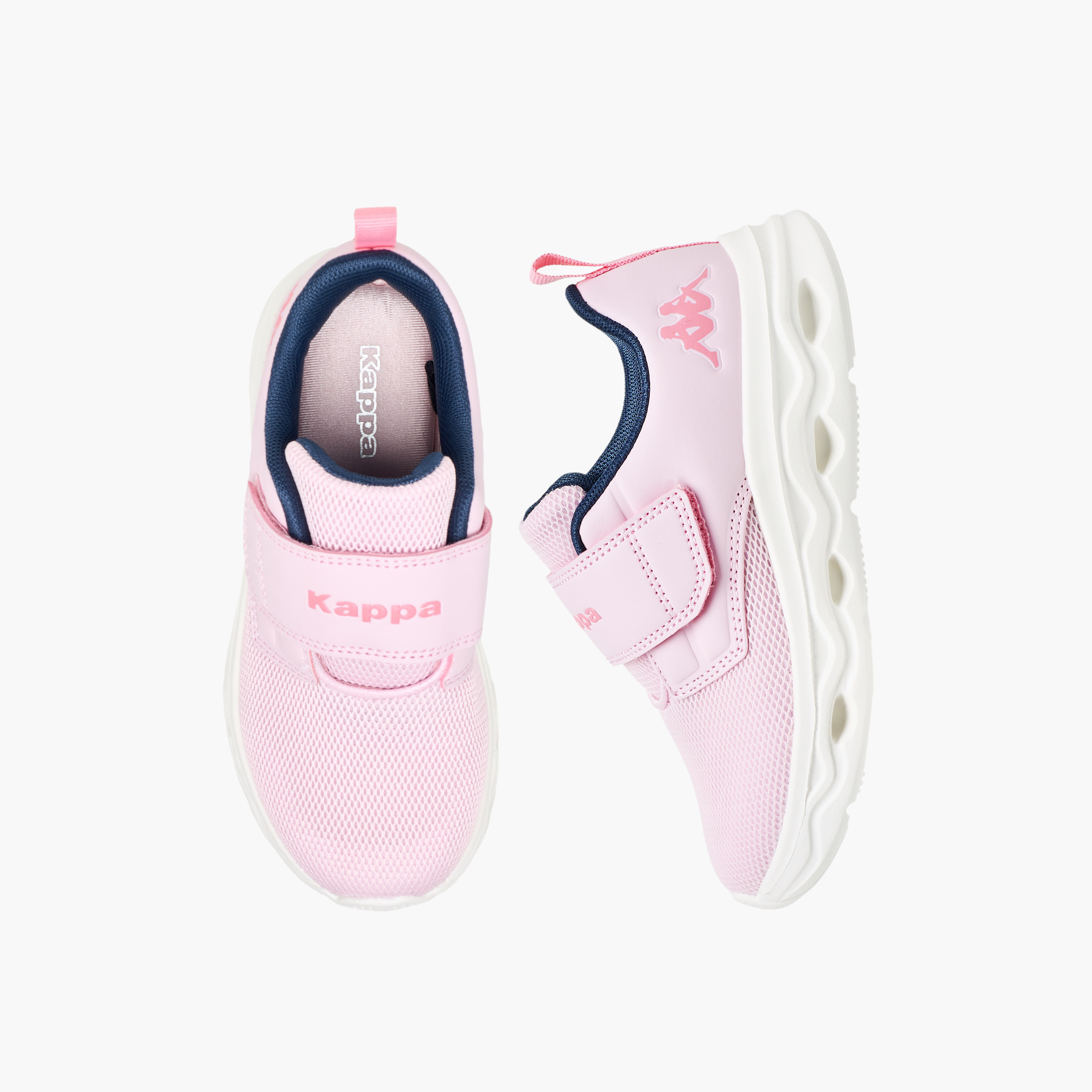 Kappa Girls Hook & Loop Sports Shoes-girls-shoes-sports-image-1